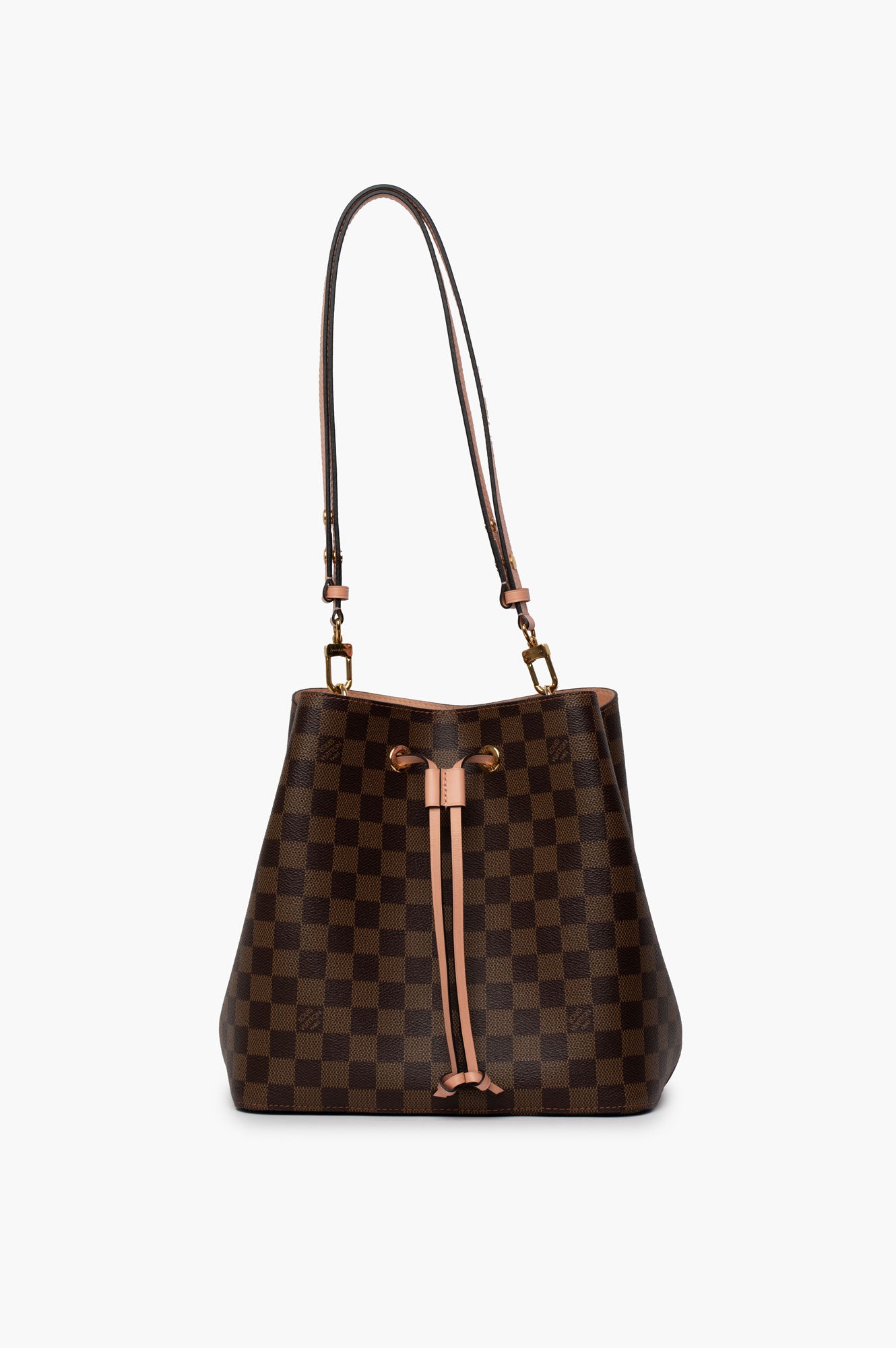 Louis Vuitton Pink Damier Ebene NéoNoé MM Bag