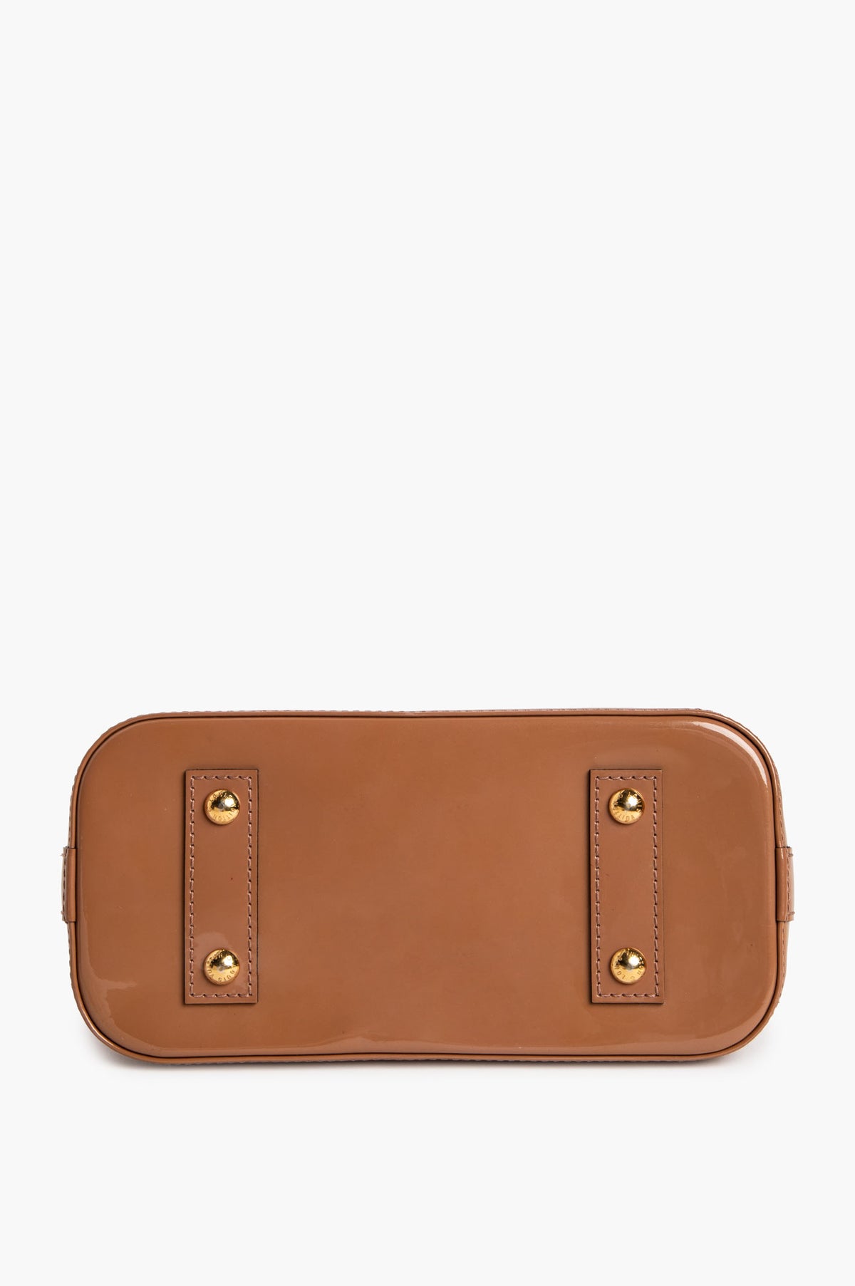 Louis Vuitton Noisette Monogram Vernis Alma BB Bag