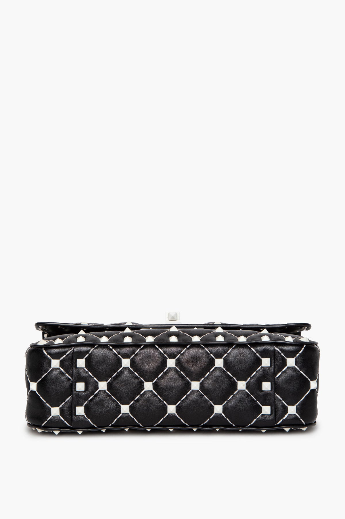 Valentino Black/White Rockstud Chain Bag