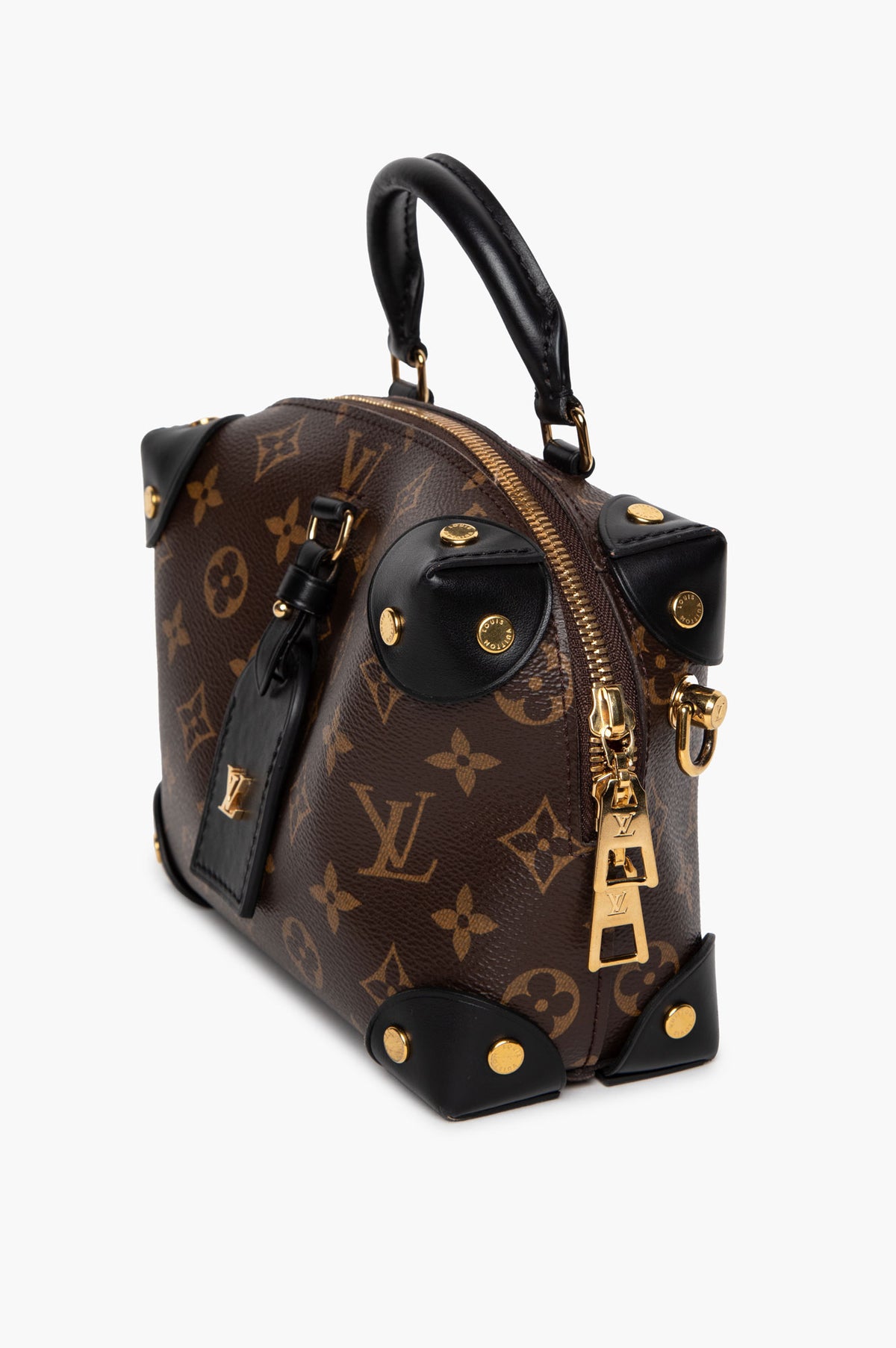 Louis Vuitton Monogram Petite Malle Souple Bag