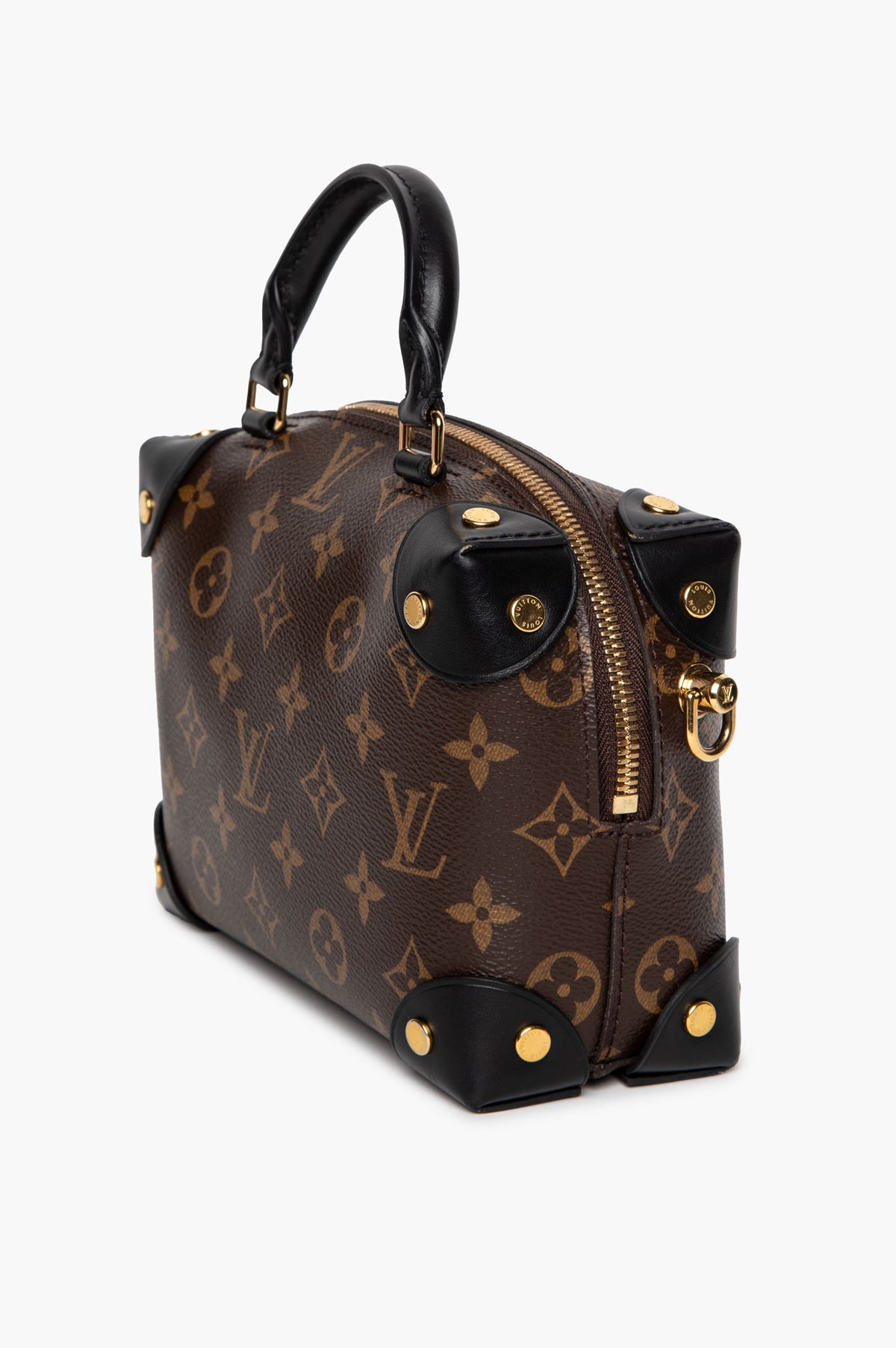 Louis Vuitton Monogram Petite Malle Souple Bag
