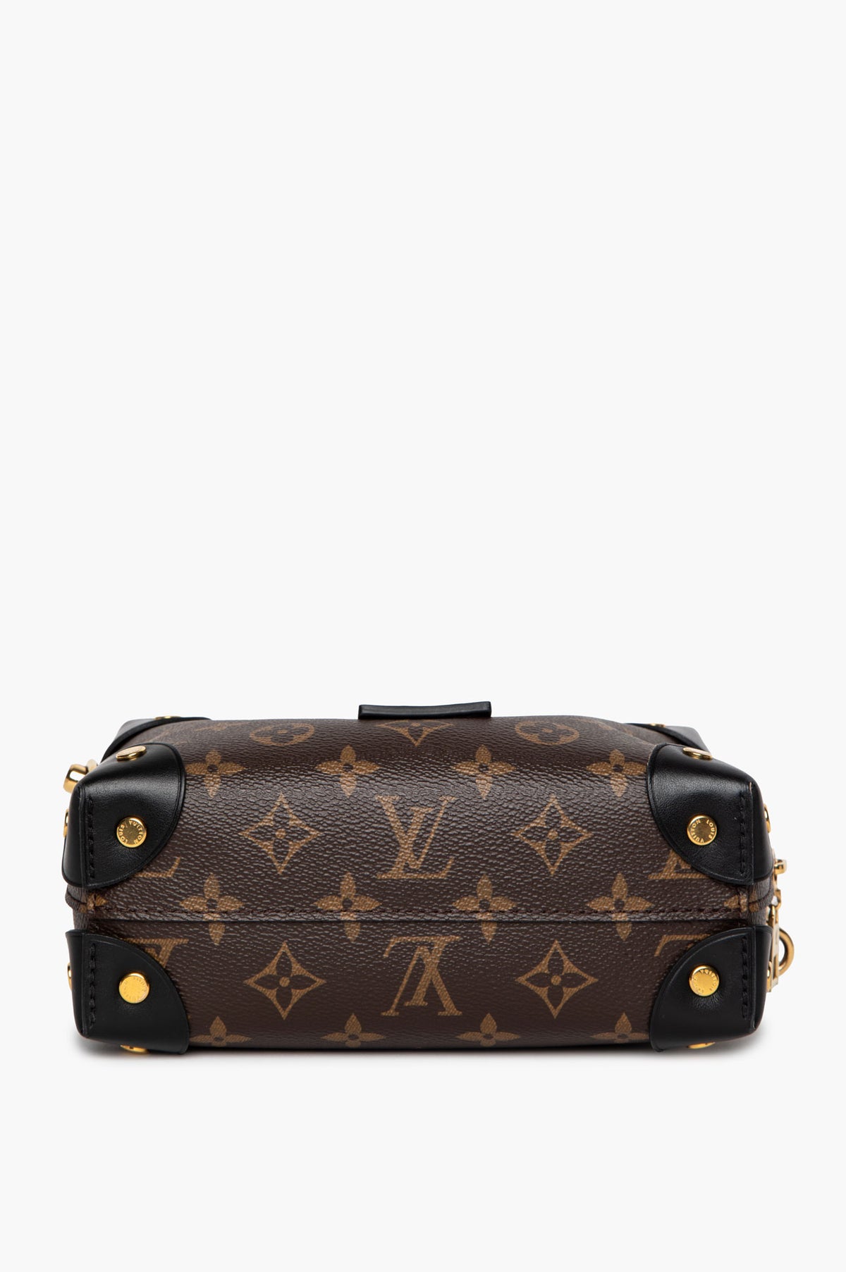 Louis Vuitton Monogram Petite Malle Souple Bag