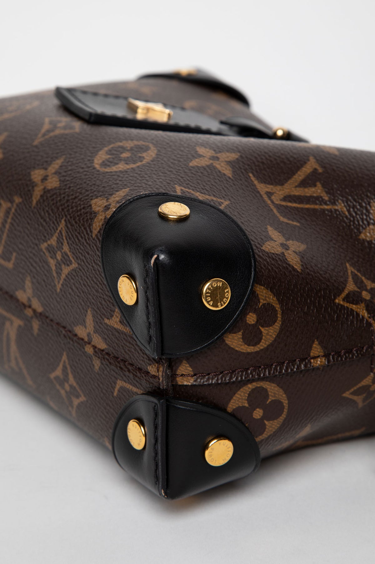 Louis Vuitton Monogram Petite Malle Souple Bag