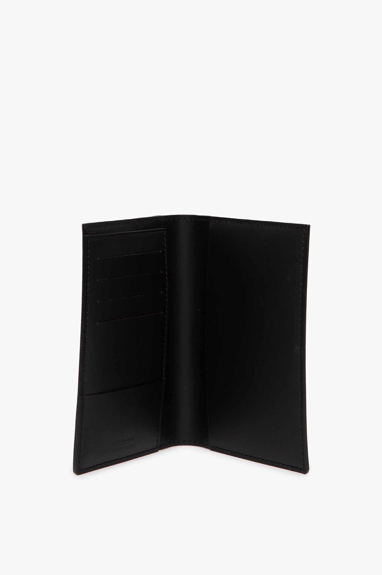 Goyard Black St Pierre Passport Holder