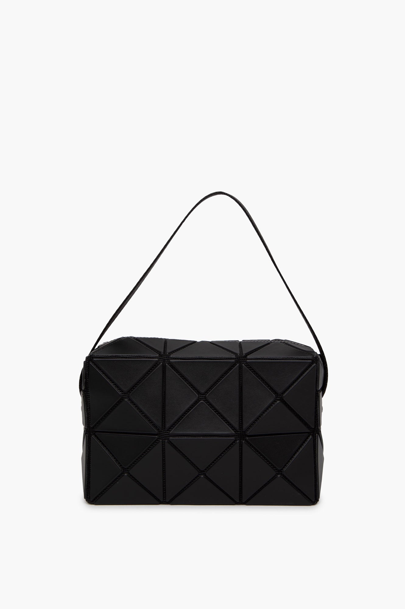 Bao Bao Issey Miyake Black Cuboid Crossbody Bag