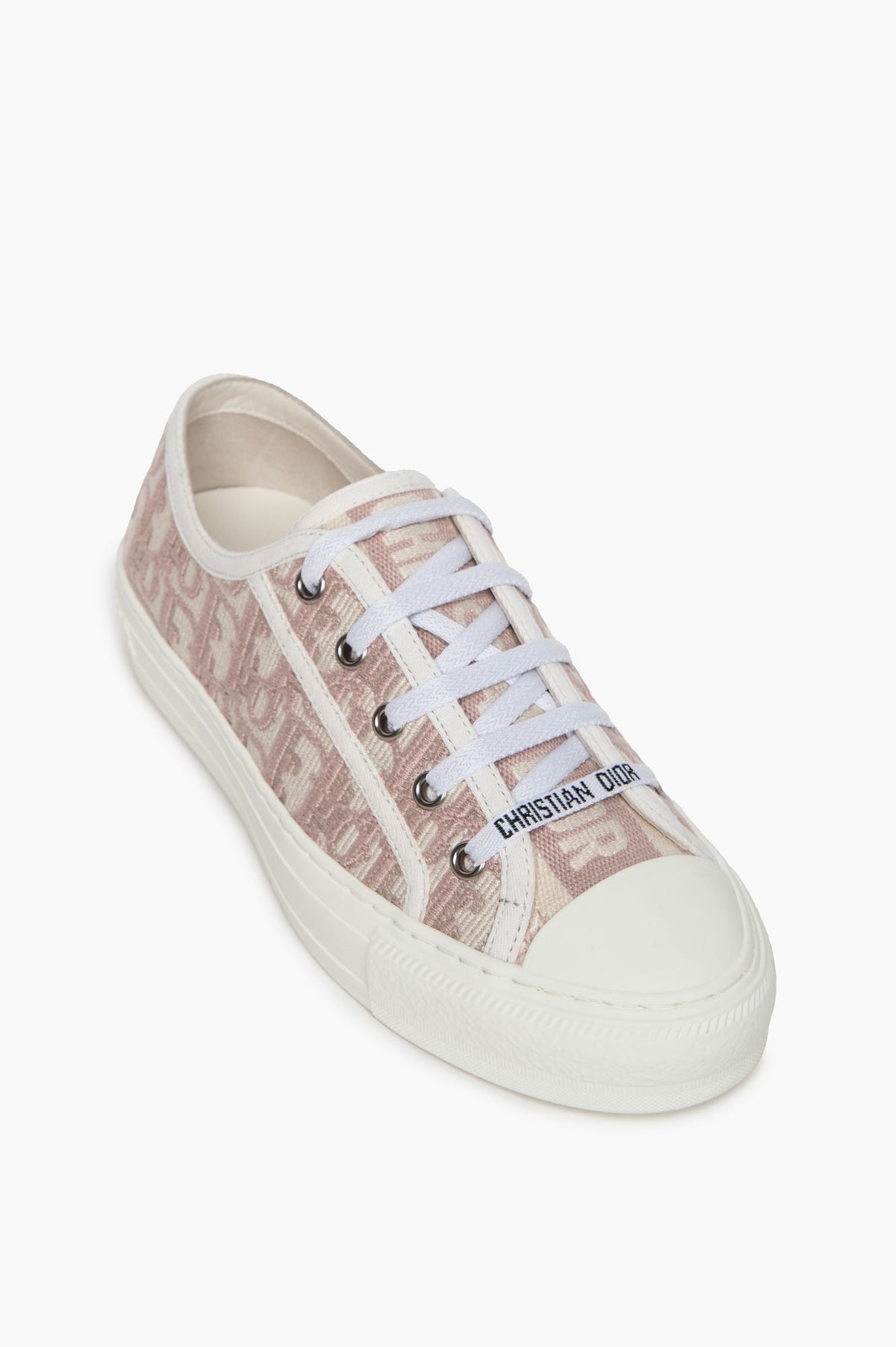 Christian Dior Walk'n'Dior Pink Oblique Sneakers Size 36