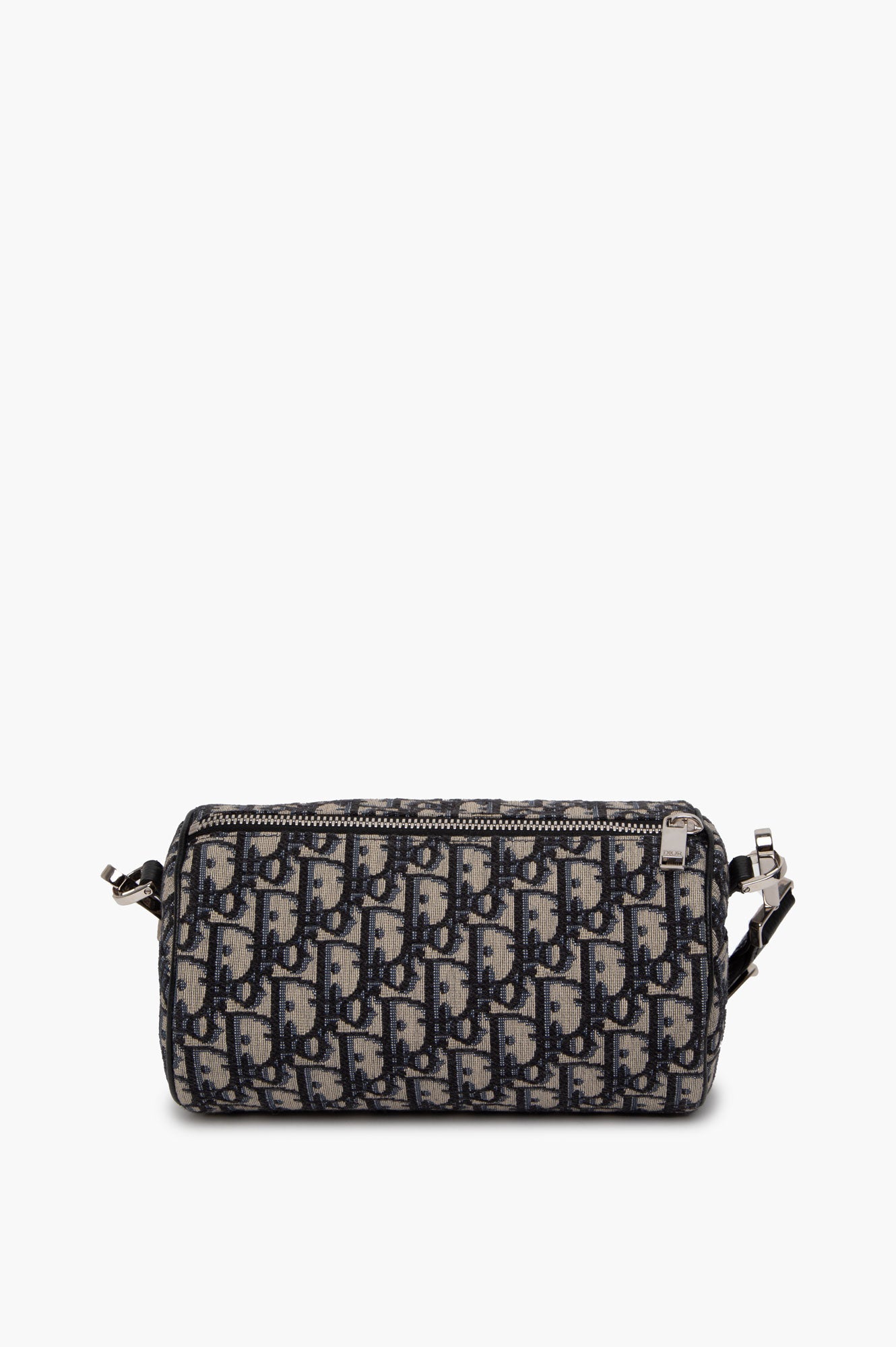 Christian Dior Navy Blue Oblique Roller Bag