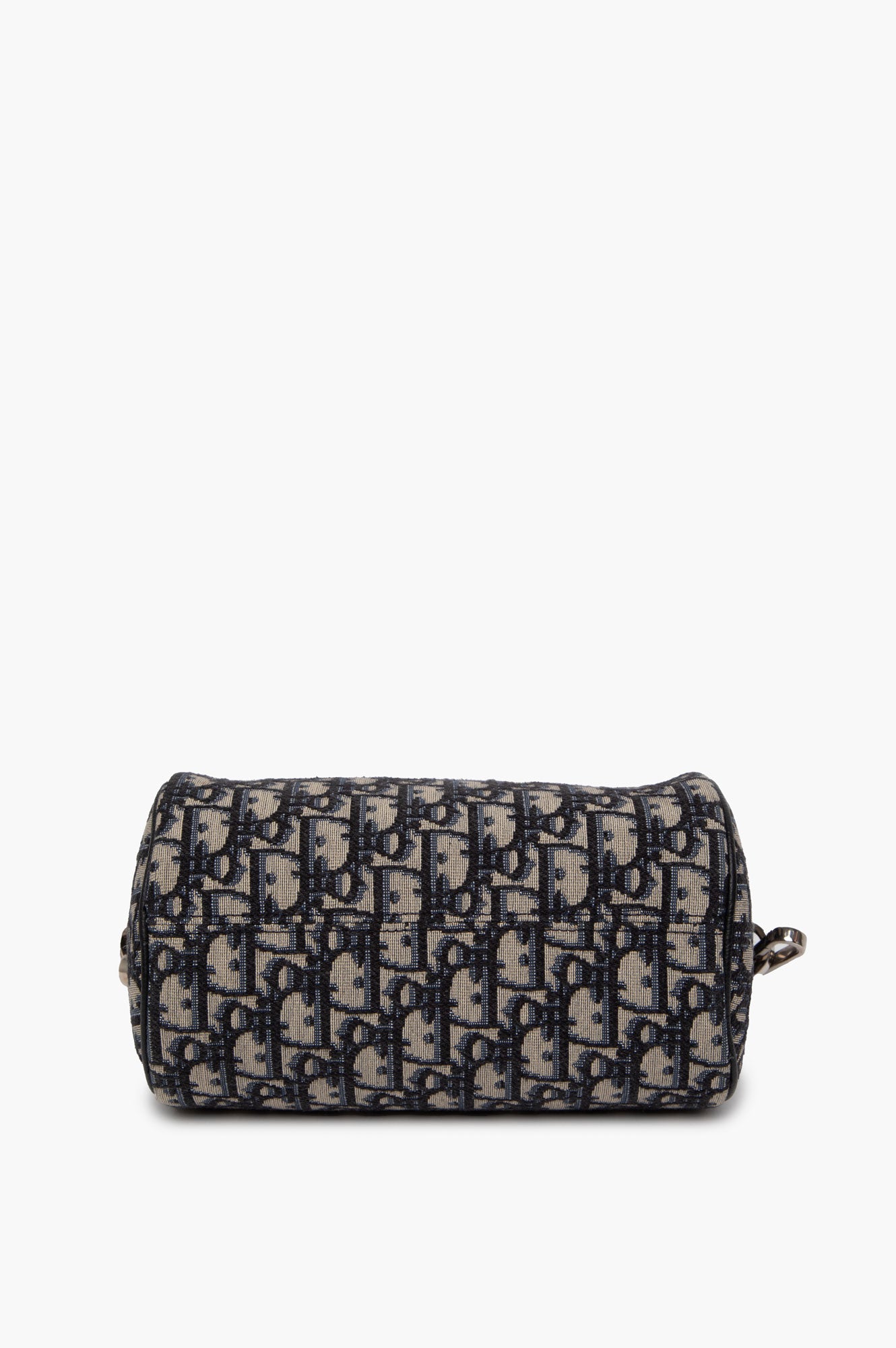 Christian Dior Navy Blue Oblique Roller Bag