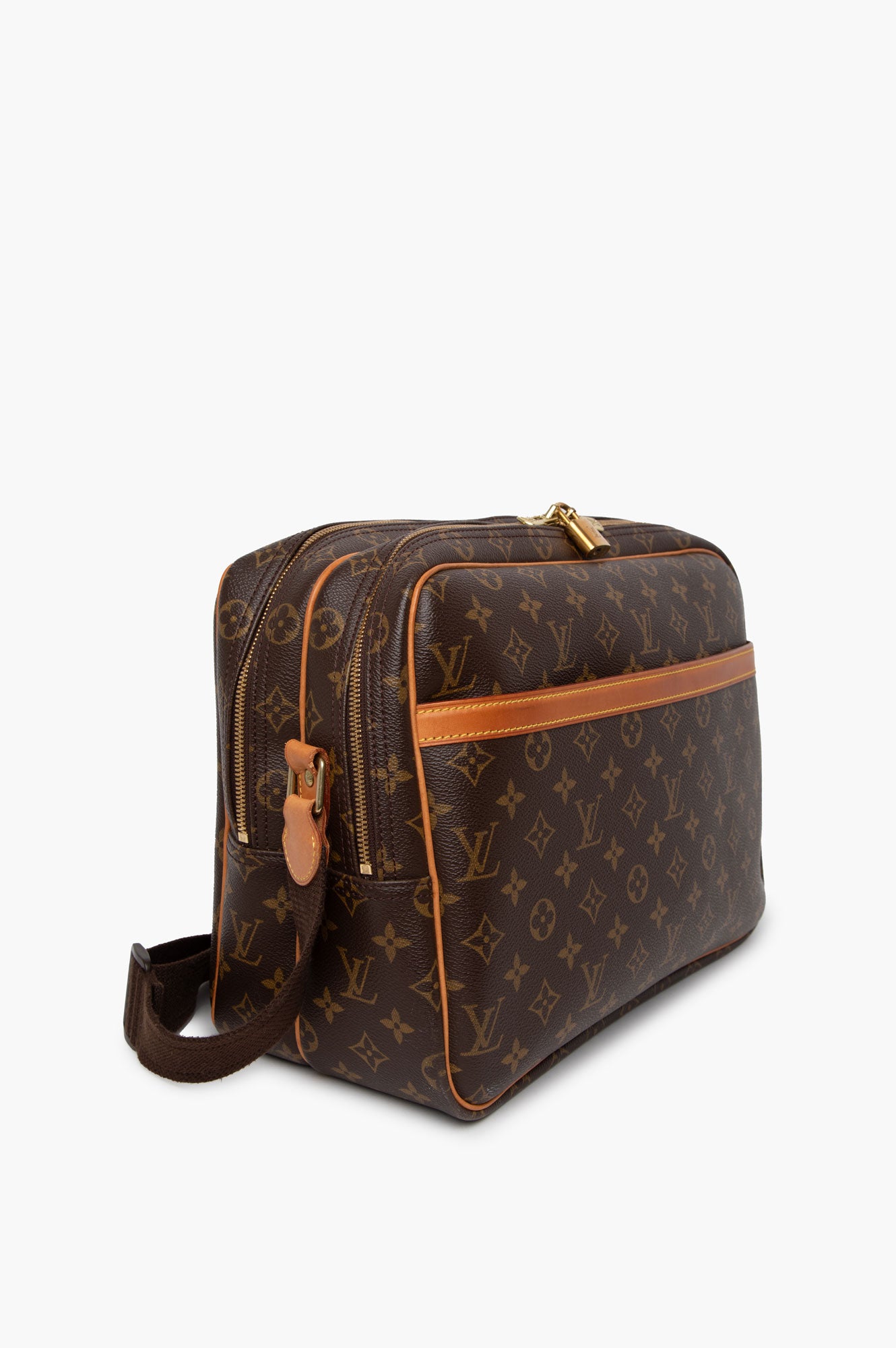 Louis Vuitton Brown Monogram Repoter GM Bag