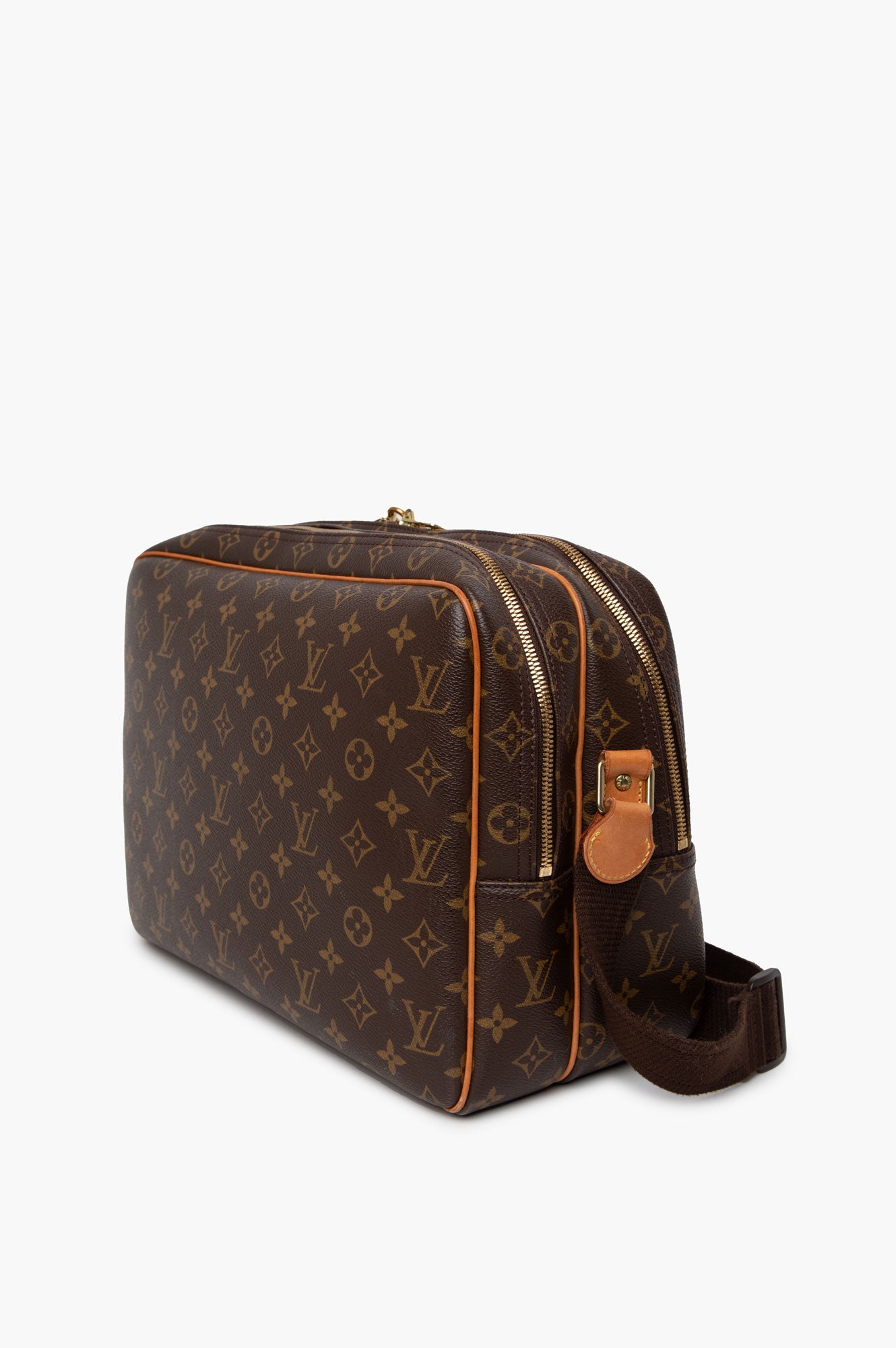 Louis Vuitton Brown Monogram Repoter GM Bag