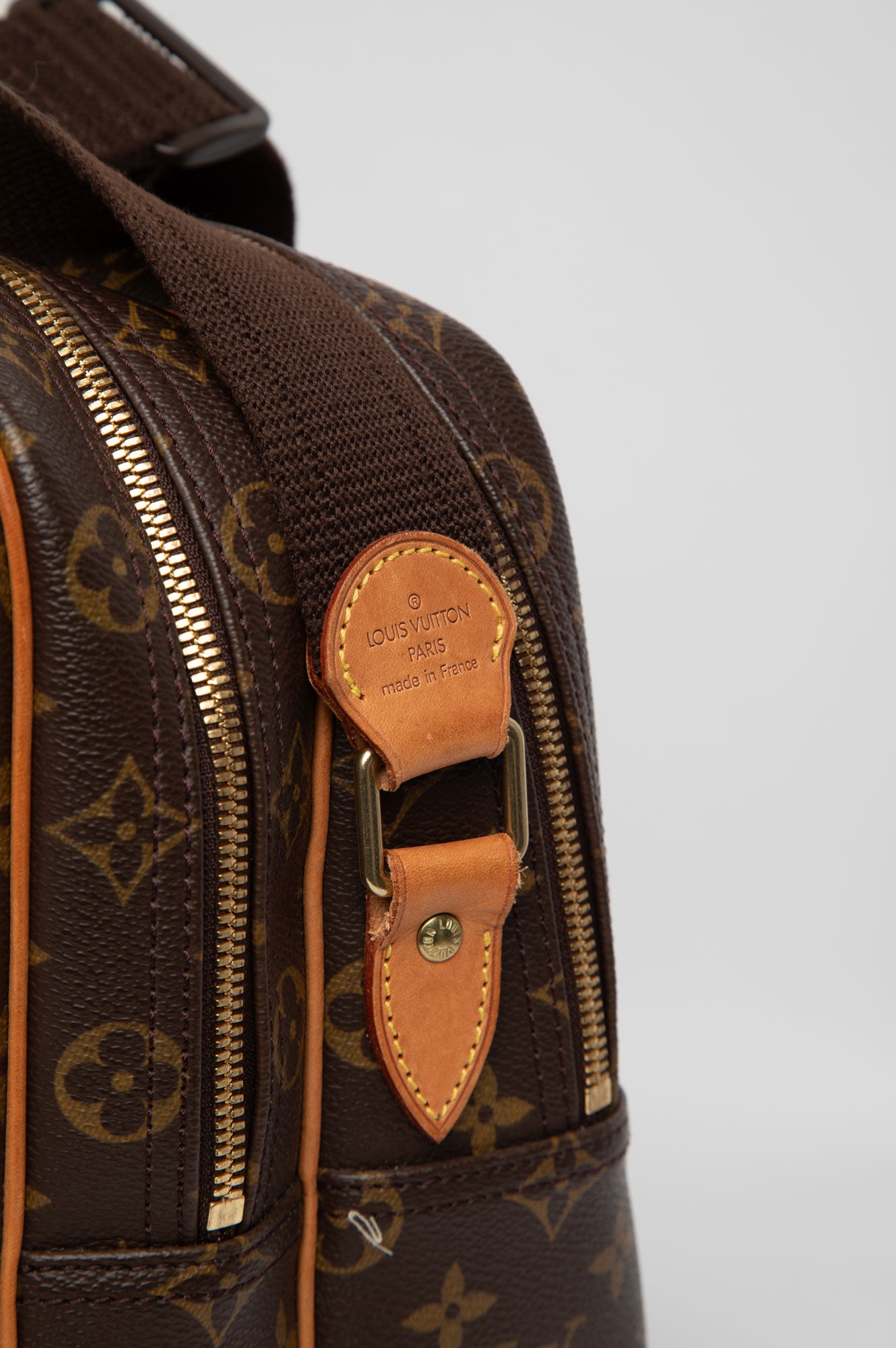 Louis Vuitton Brown Monogram Repoter GM Bag