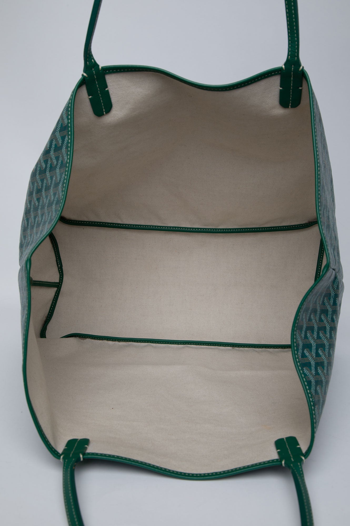 Goyard St Louis Green GM with Pouch