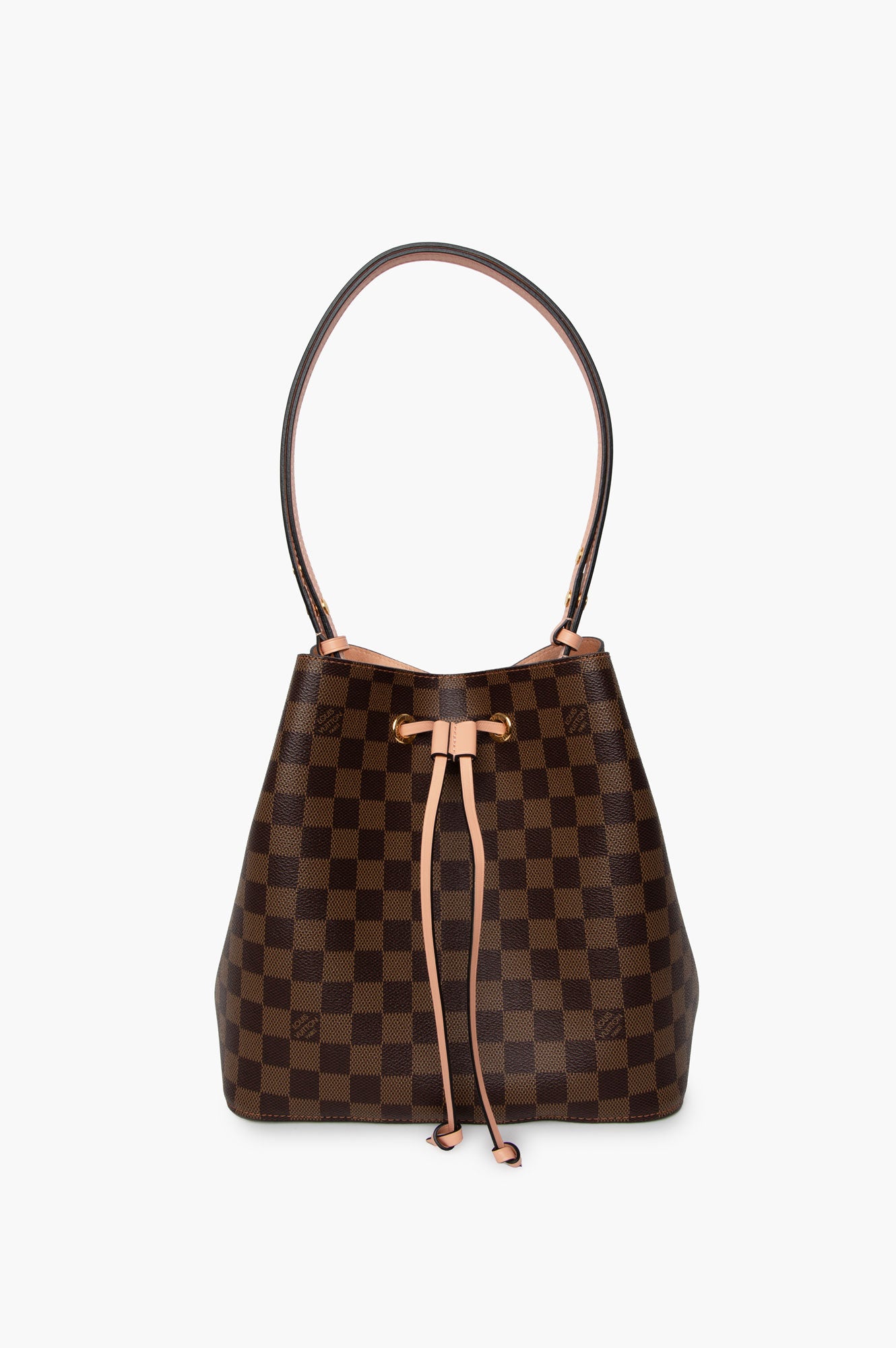 Louis Vuitton Pink Damier Ebene Néo Noé MM Bag