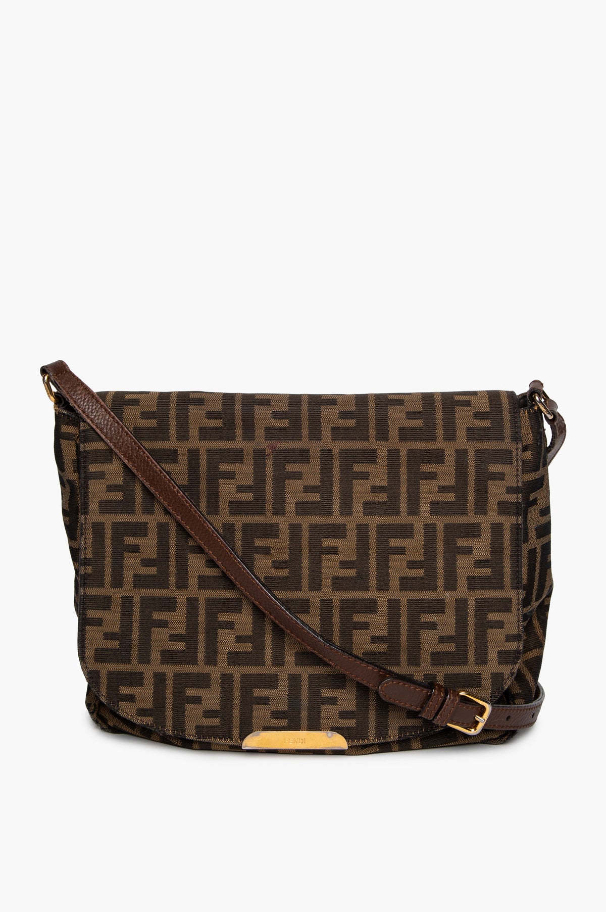 Fendi Tobacco Zucca Messanger Bag
