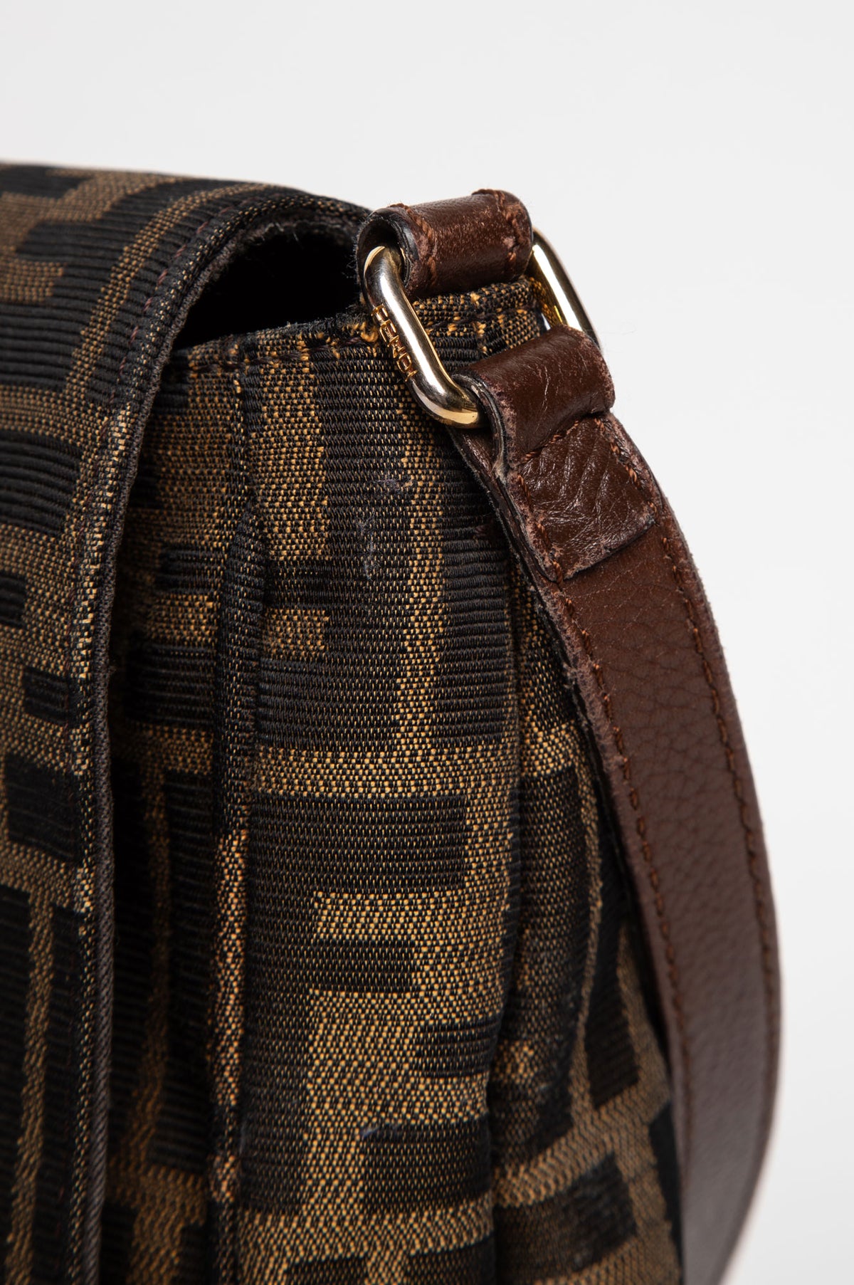 Fendi Tobacco Zucca Messanger Bag