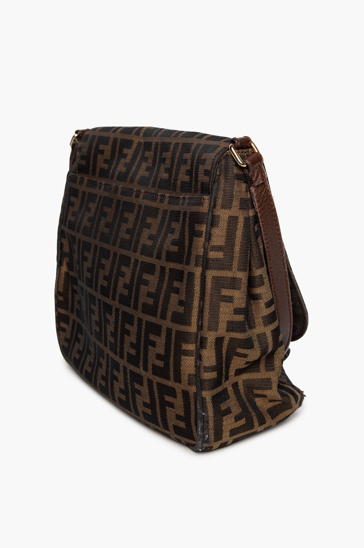 Fendi Tobacco Zucca Messanger Bag