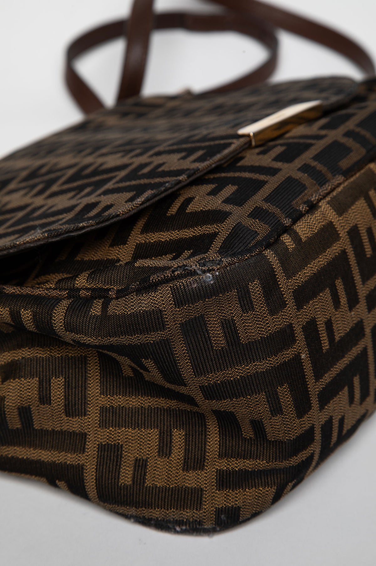 Fendi Tobacco Zucca Messanger Bag