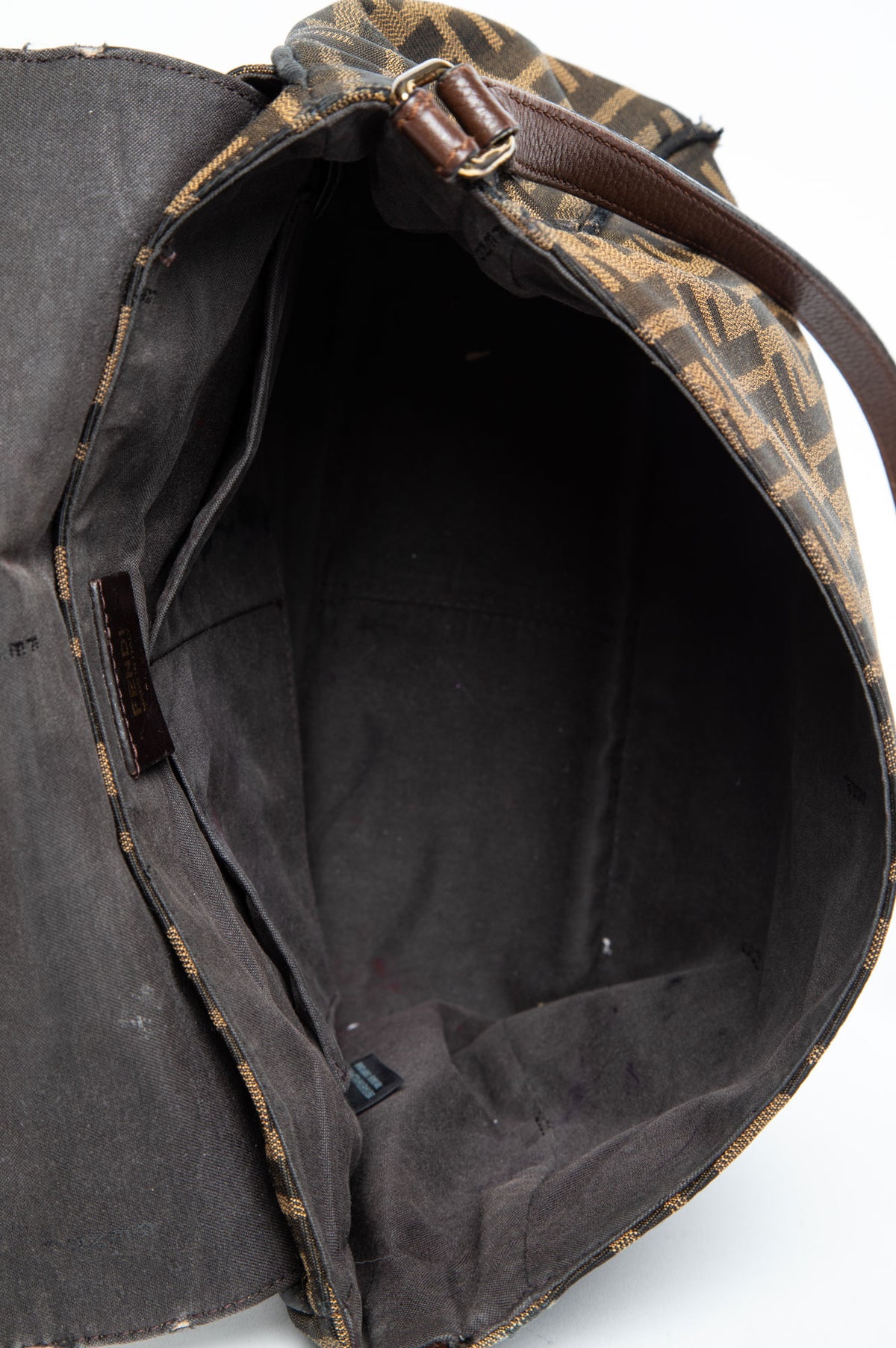 Fendi Tobacco Zucca Messanger Bag