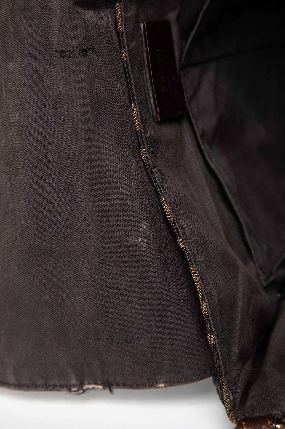 Fendi Tobacco Zucca Messanger Bag