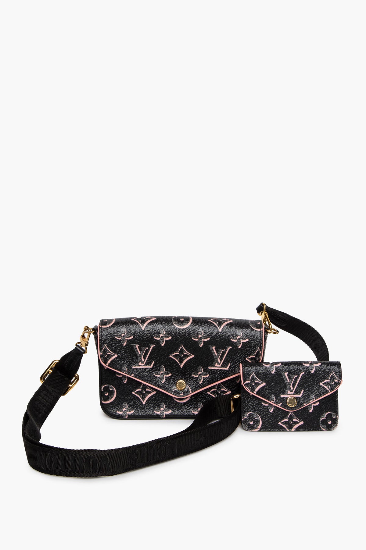 Louis Vuitton Black Monogram Fall For You Félicie Strap & Go Bag