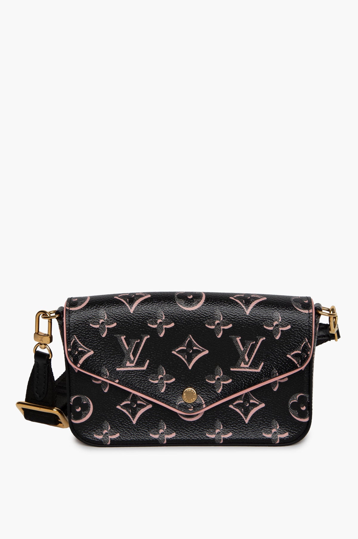 Louis Vuitton Black Monogram Fall For You Félicie Strap & Go Bag