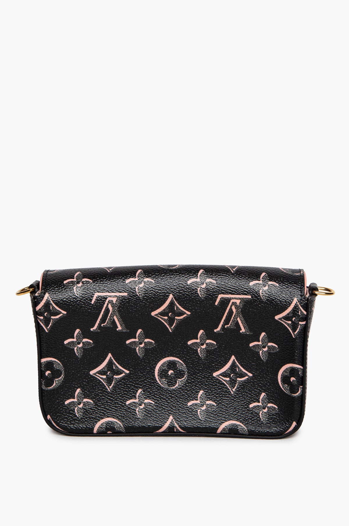 Louis Vuitton Black Monogram Fall For You Félicie Strap & Go Bag