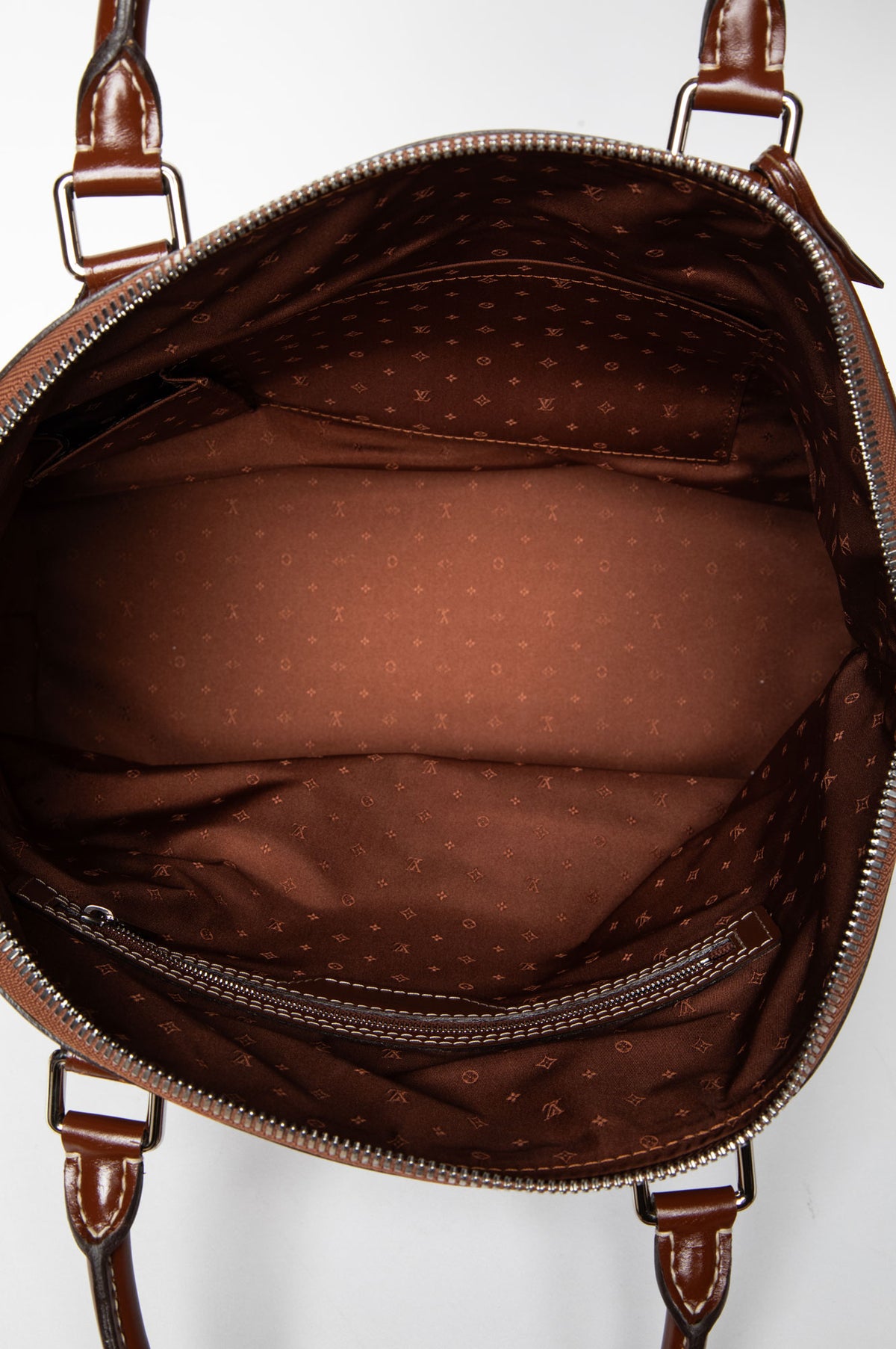 Louis Vuitton Brown Suhali Lockit MM Bag