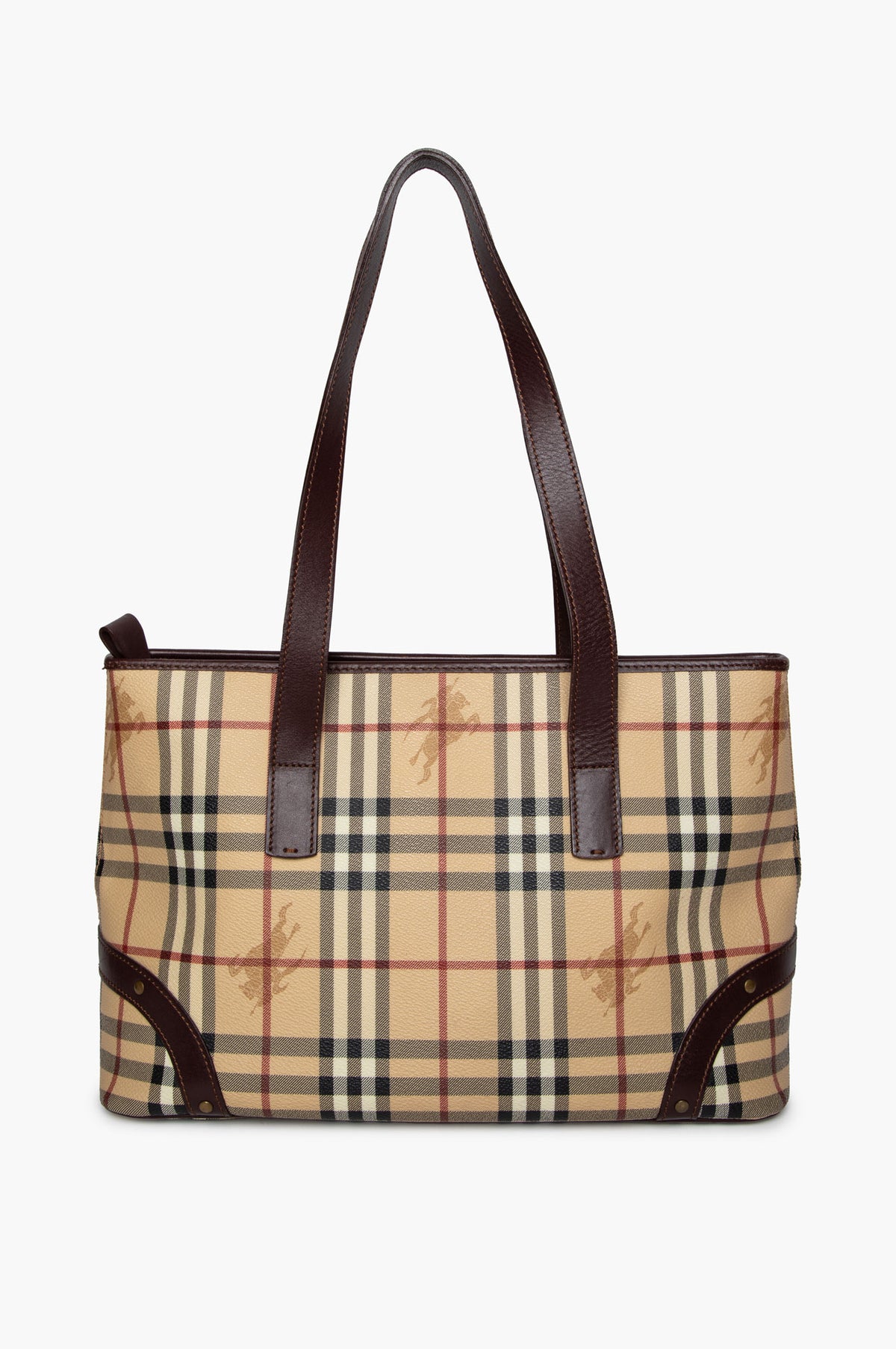 Burberry Haymarket Check Tote Bag