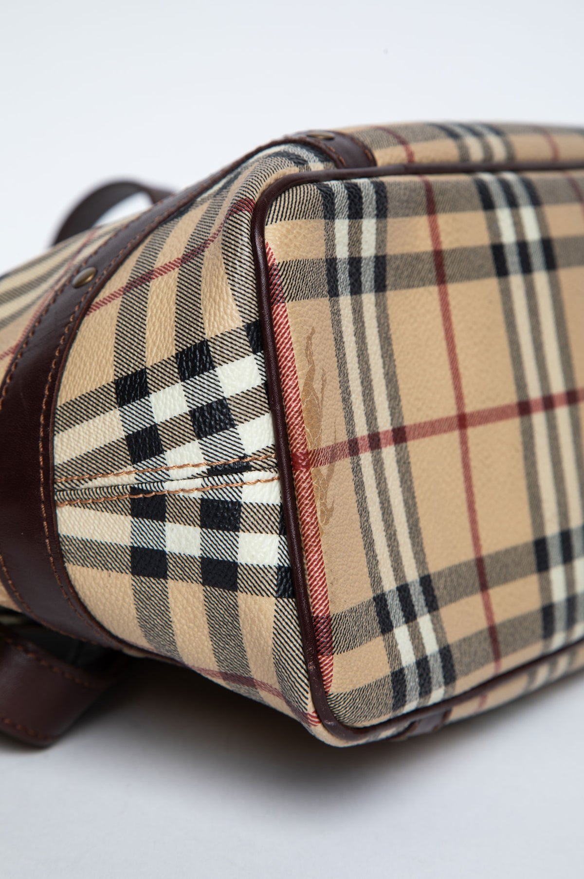 Burberry Haymarket Check Tote Bag