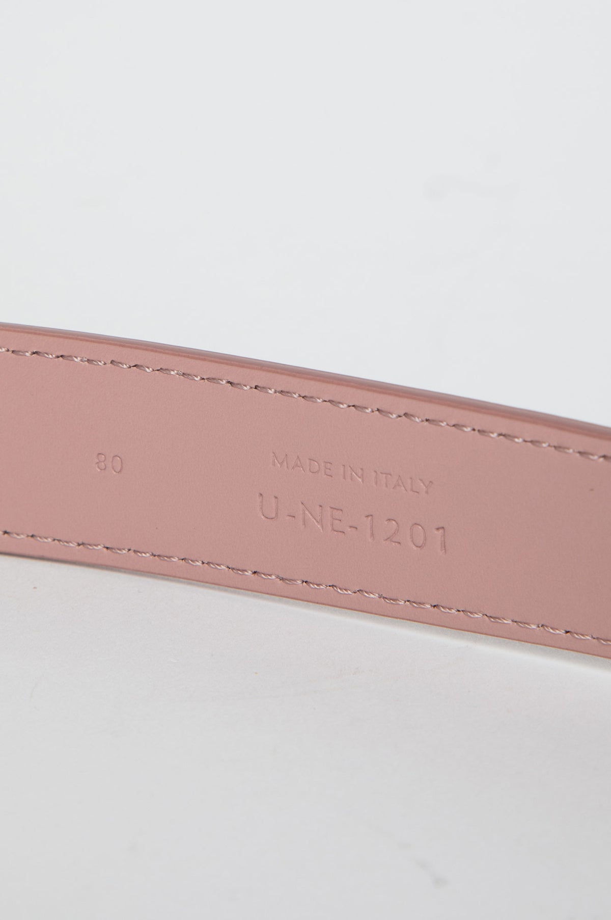 Celine Pink Triomphe Belt Size 80