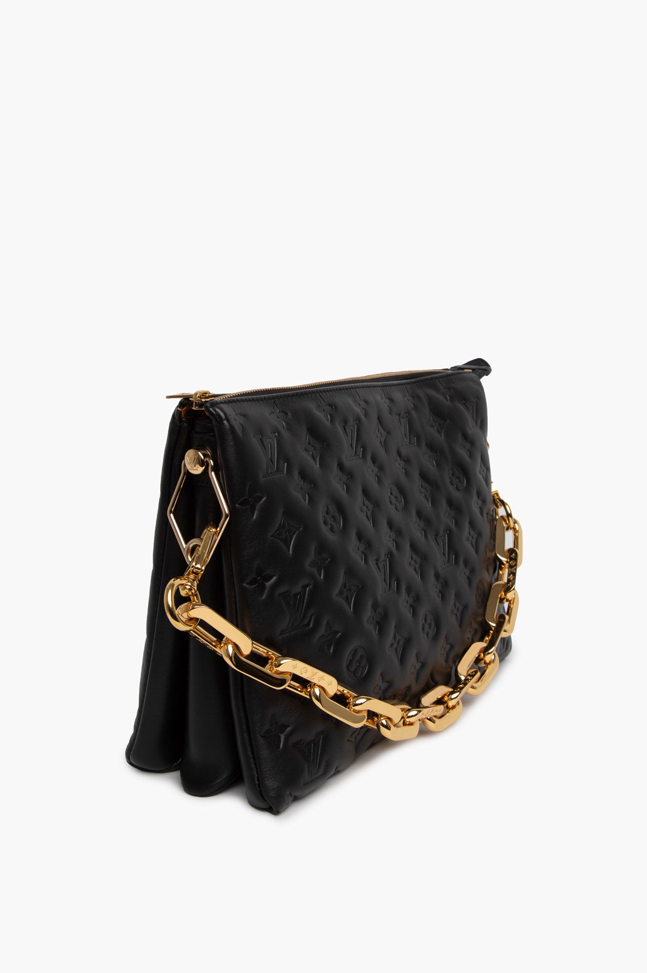 Louis Vuitton Black Coussin MM Bag