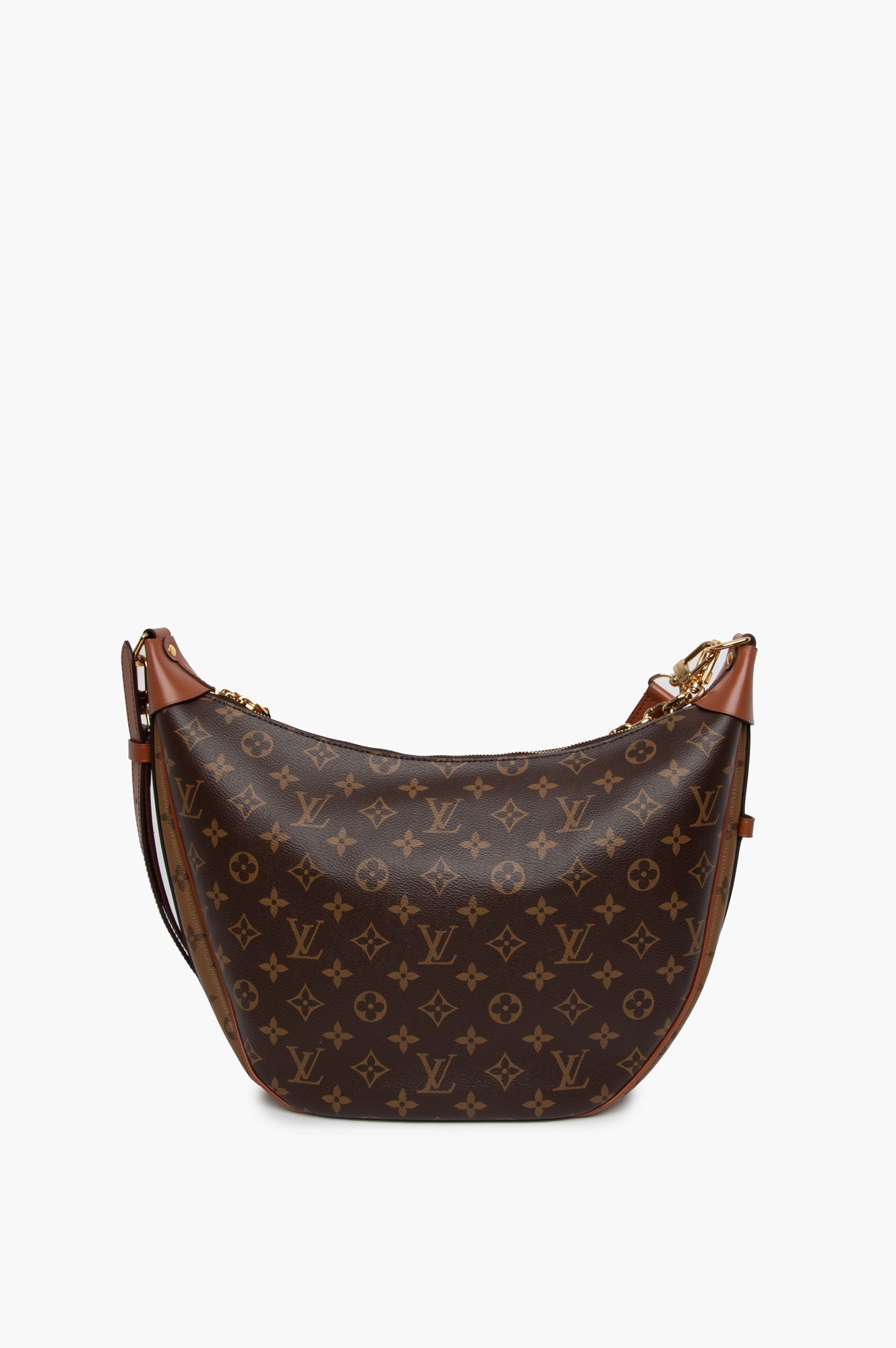 Louis Vuitton Brown Mongram Loop Hobo Bag