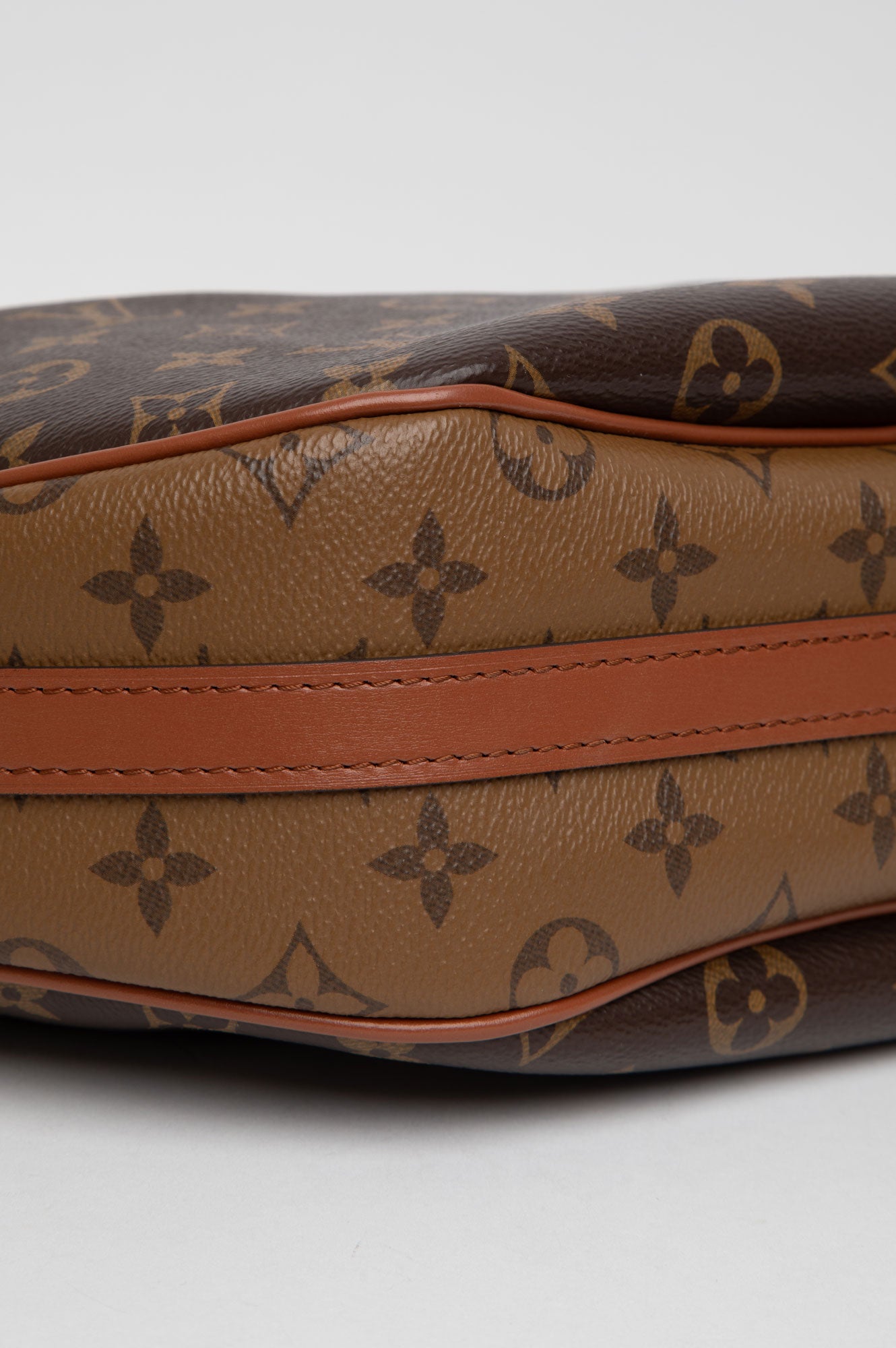 Louis Vuitton Brown Mongram Loop Hobo Bag