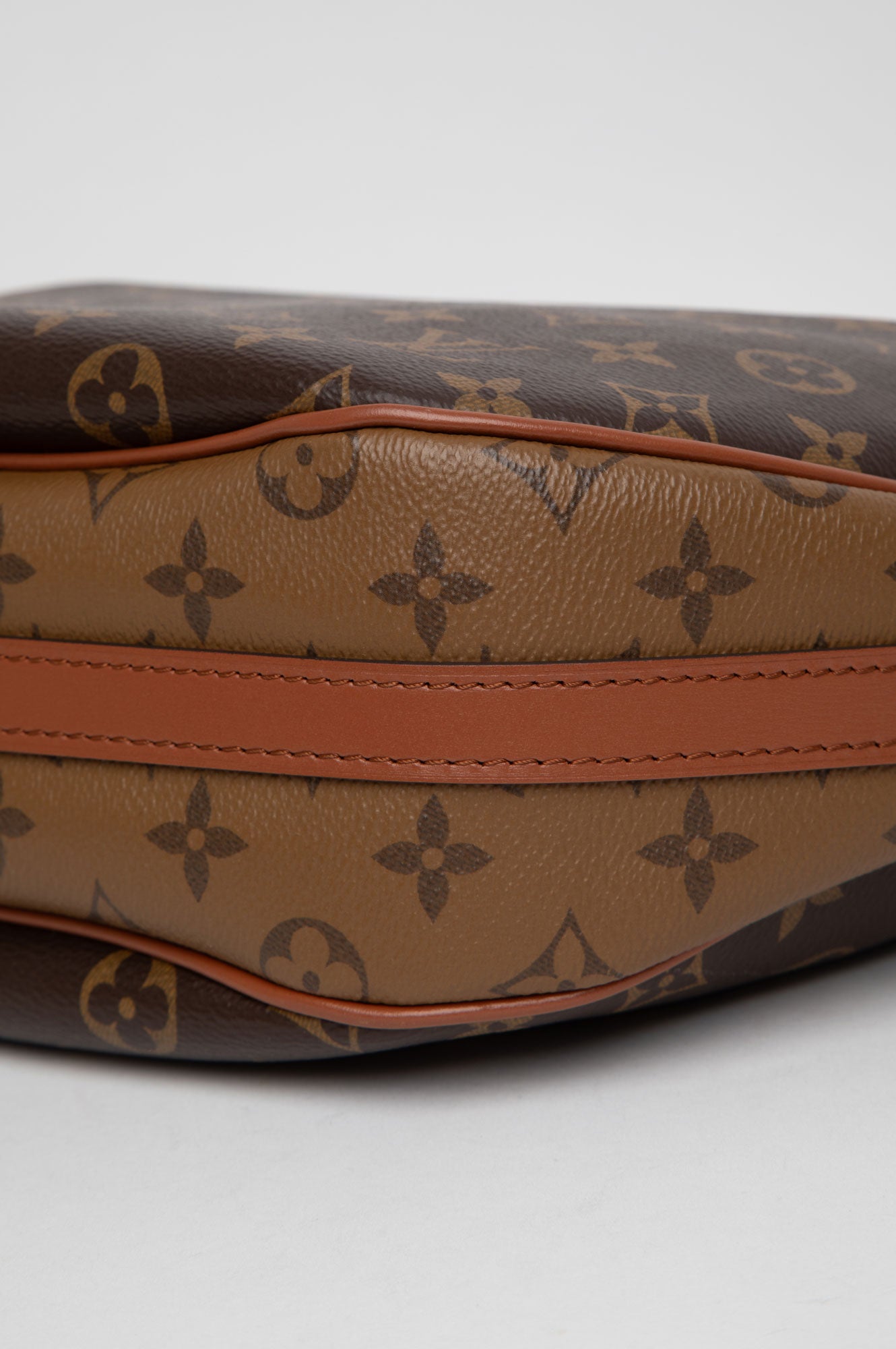 Louis Vuitton Brown Mongram Loop Hobo Bag