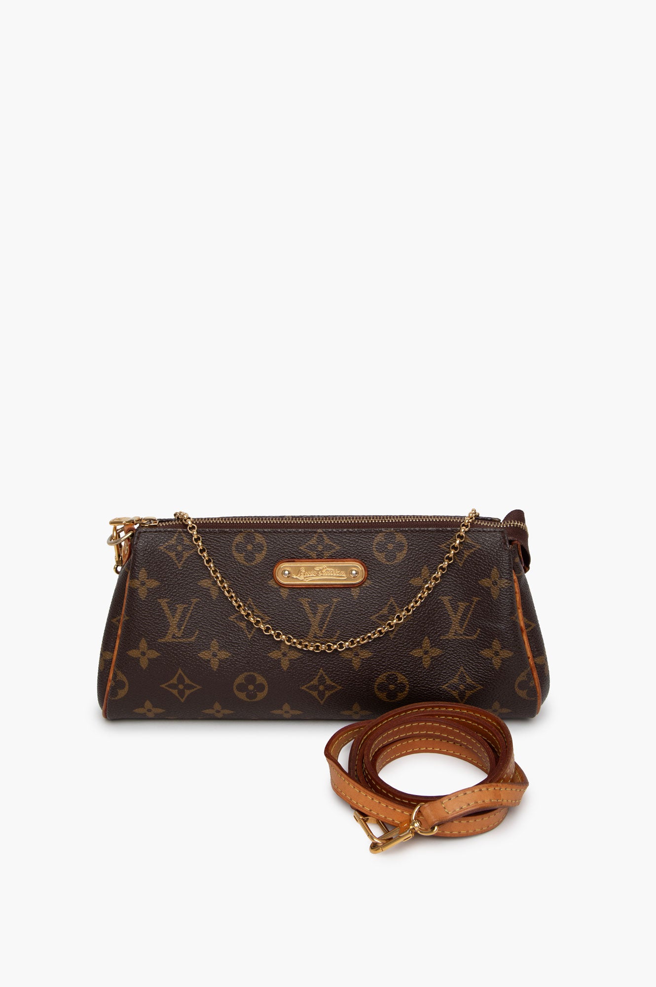 Louis Vuitton Monogram Eva Shoulder Bag with Strap