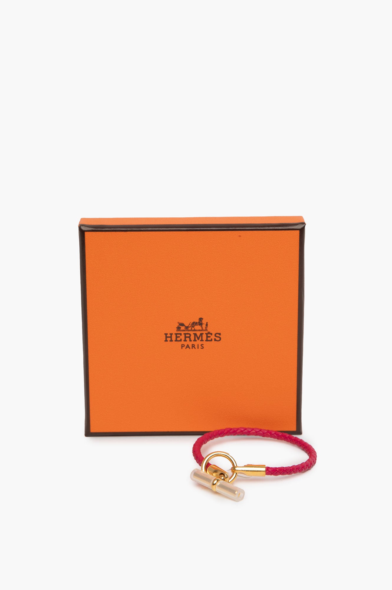 Hermes Pink Glenan Bracelet