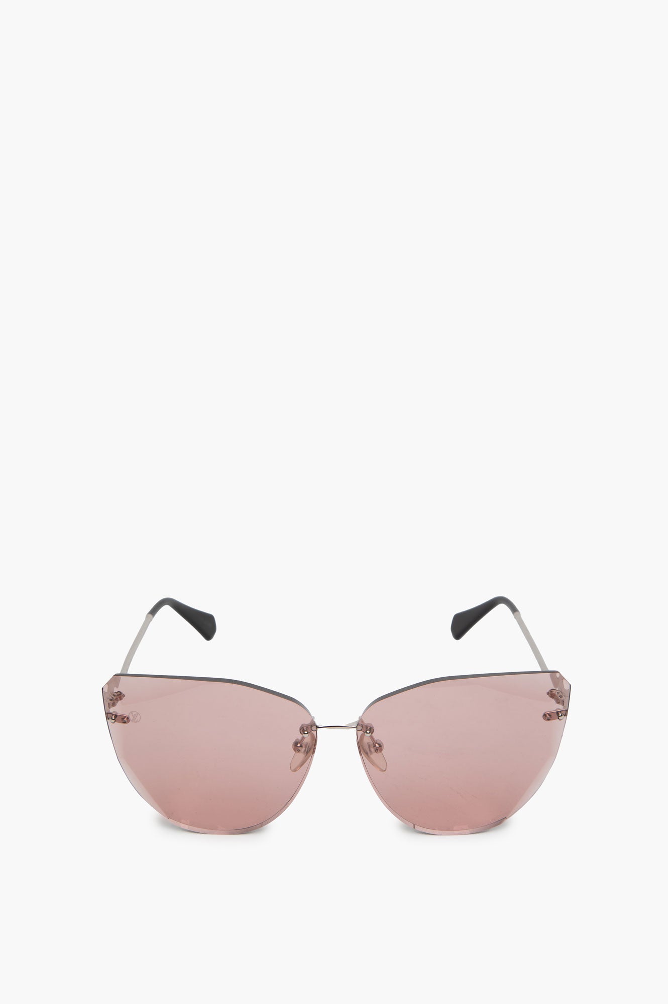 Louis Vuitton Pink Jewel Round Cat Eye Sunglasses
