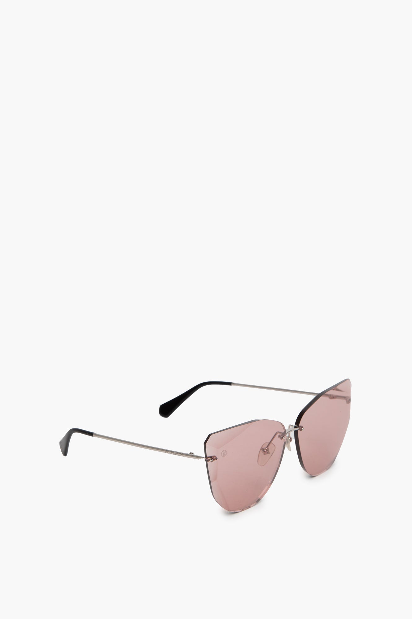 Louis Vuitton Pink Jewel Round Cat Eye Sunglasses