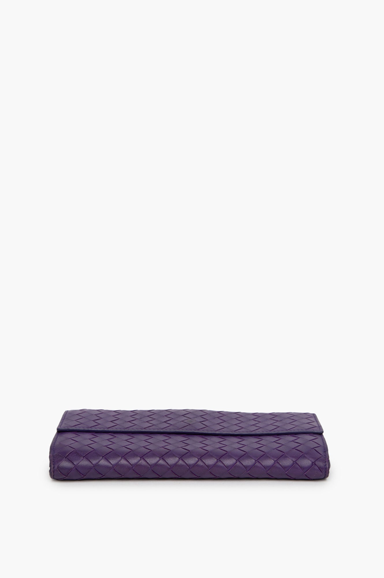 Bottega Veneta Purple Bi-Fold Wallet