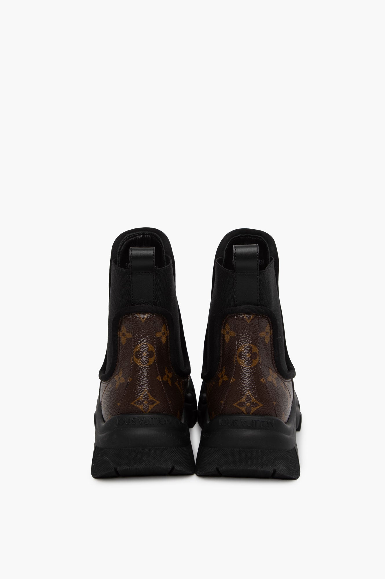 Louis Vuitton Monogram Platform Boots Size 38