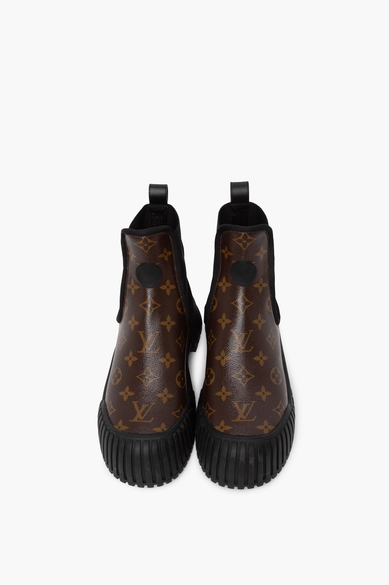 Louis Vuitton Monogram Platform Boots Size 38
