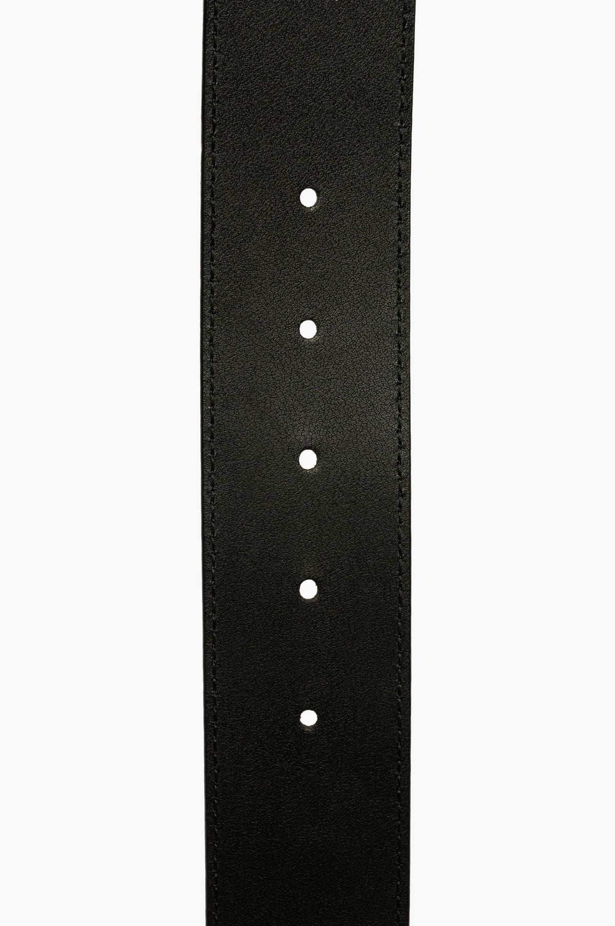 Gucci Black Leather GG Marmont Belt 75 cm