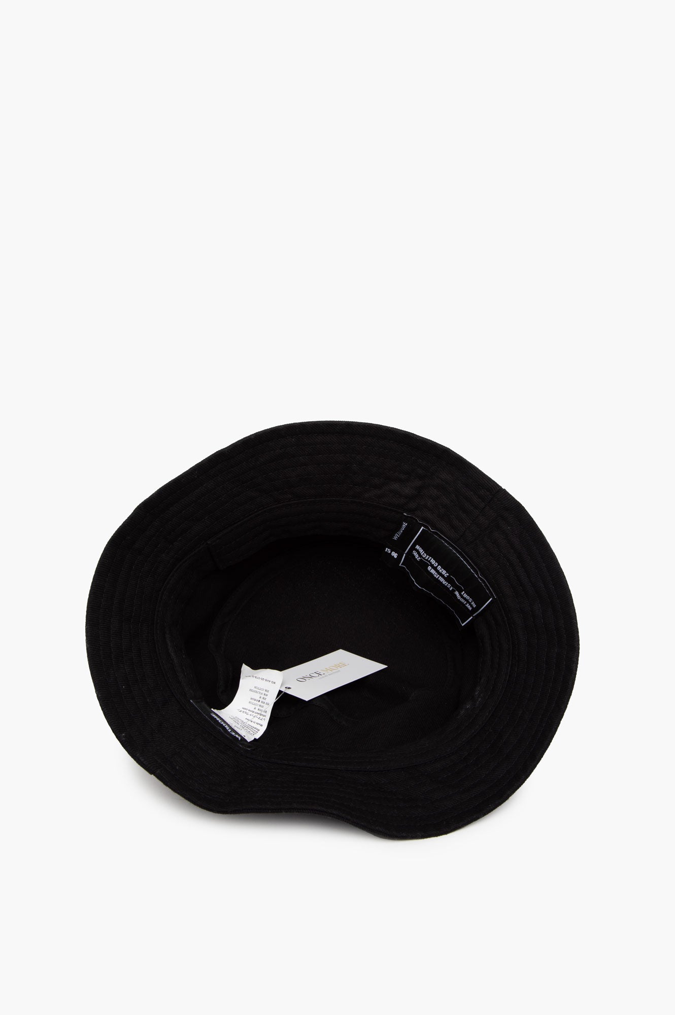 Welldone Black Buckle Hat