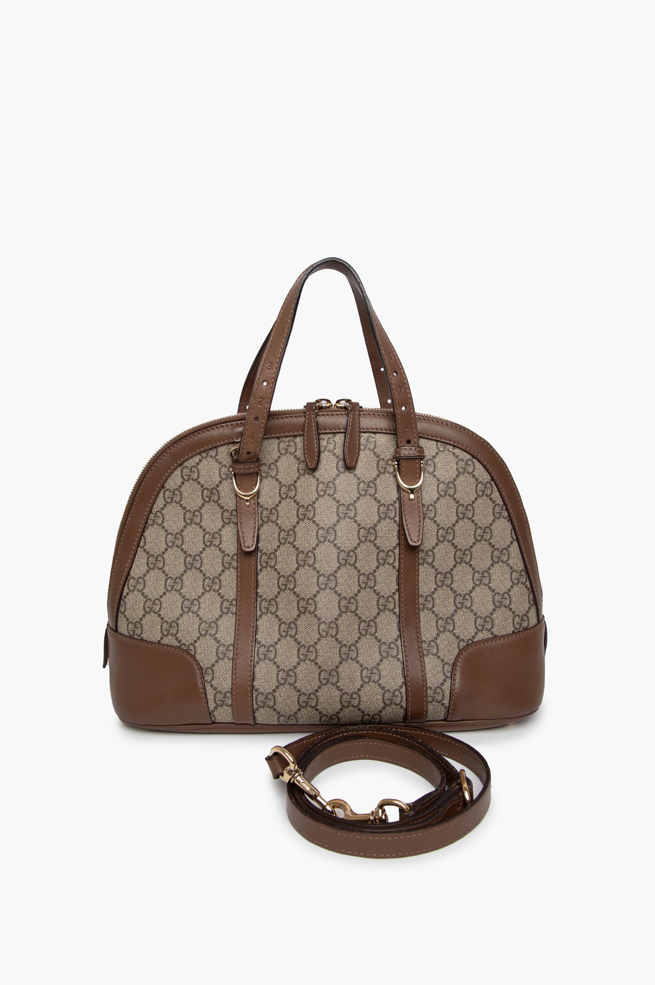 Gucci Monogram Tote With Strap