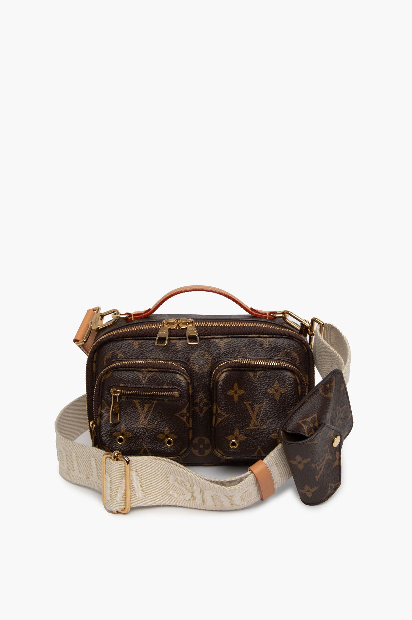 Louis Vuitton Brown Monogram Utility Bag