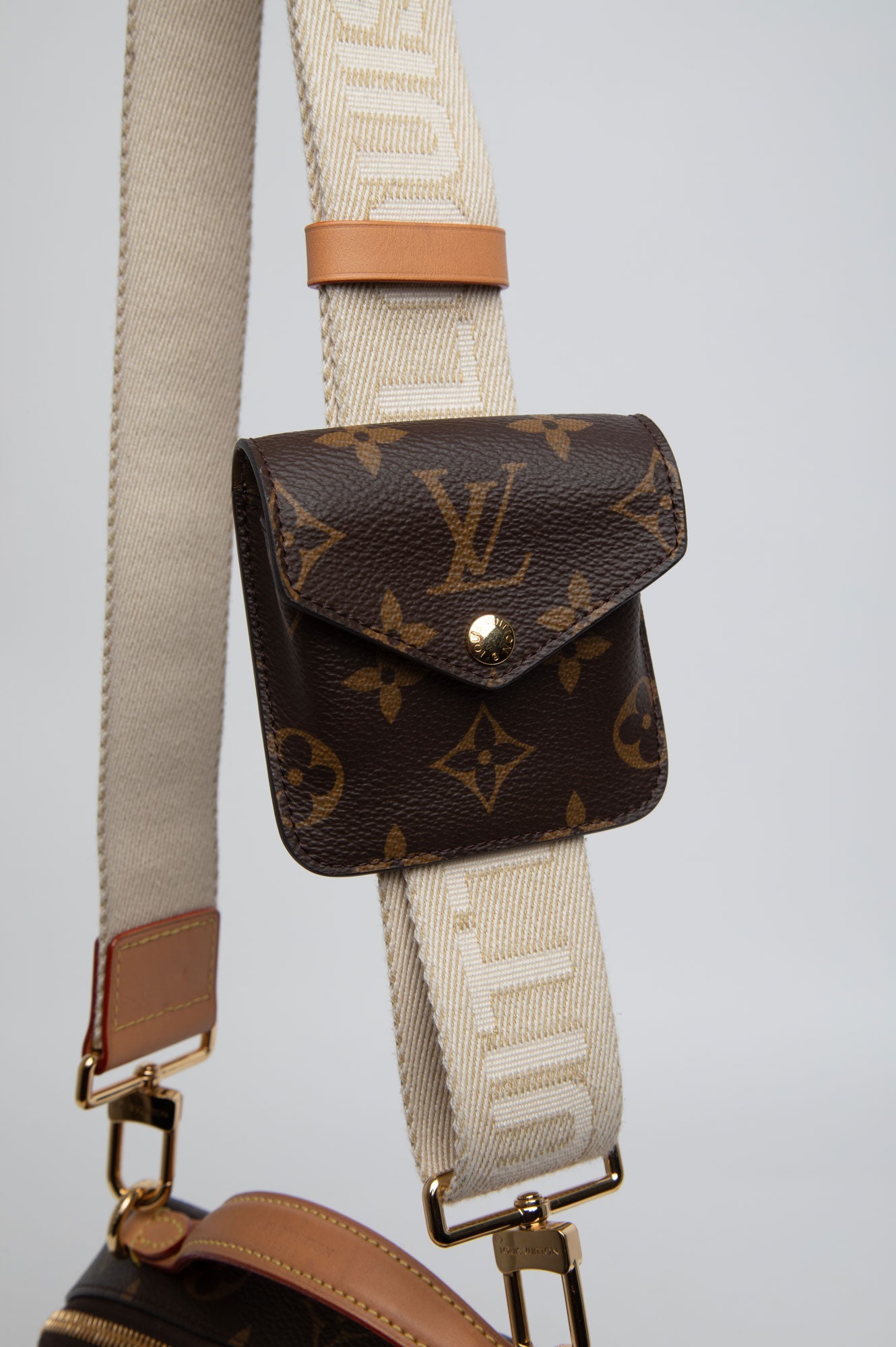 Louis Vuitton Brown Monogram Utility Bag