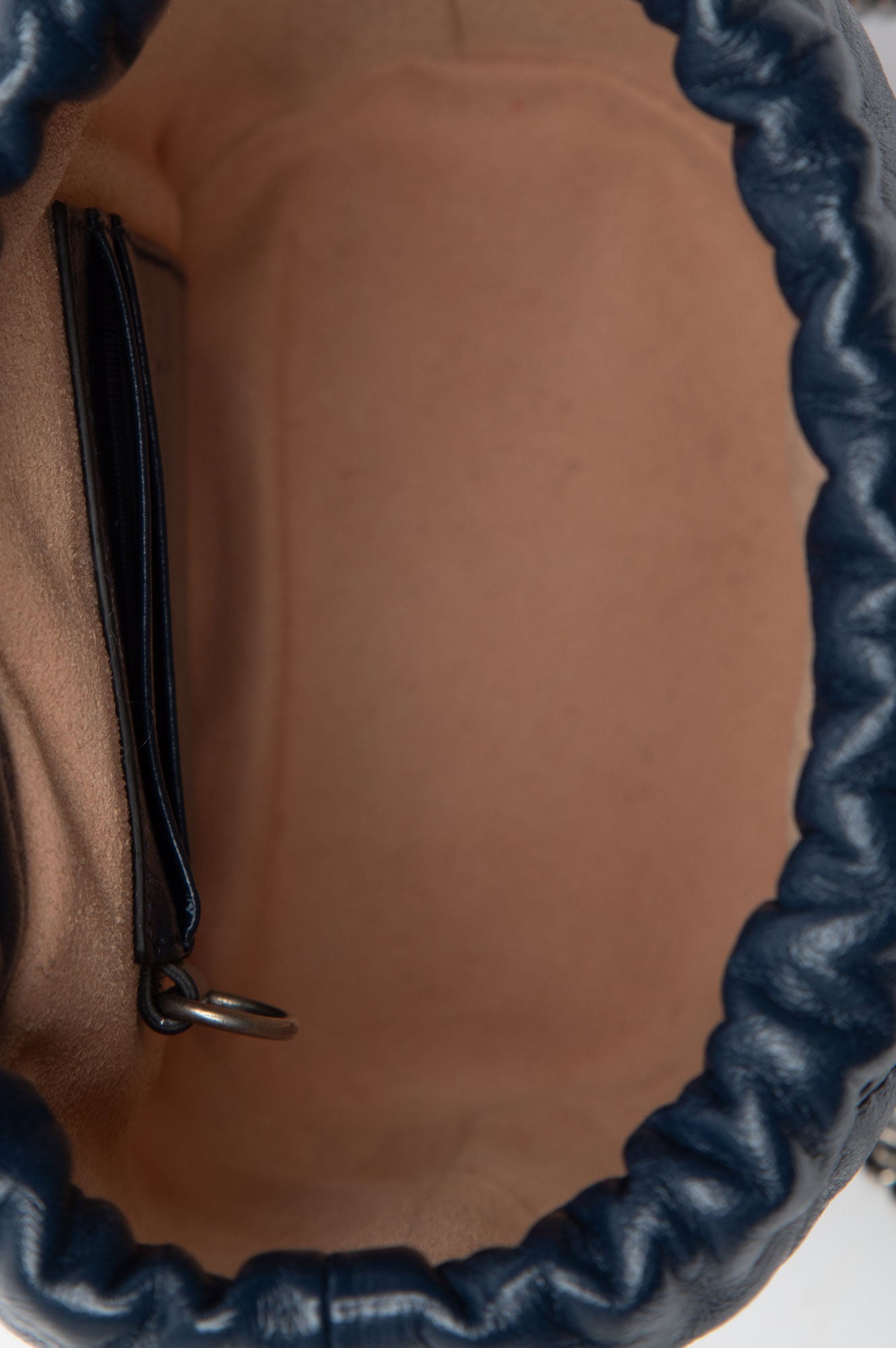 Gucci Navy Blue Mini Bucket Bag