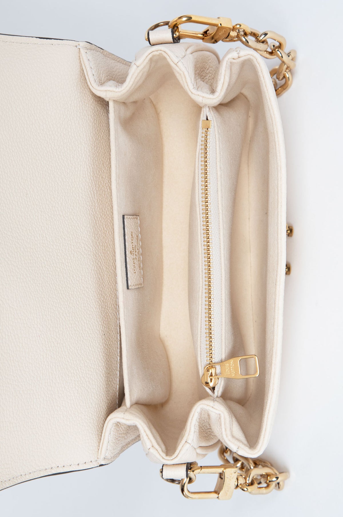 Louis Vuitton Crème Monogram Empreinte Métis East-West Bag
