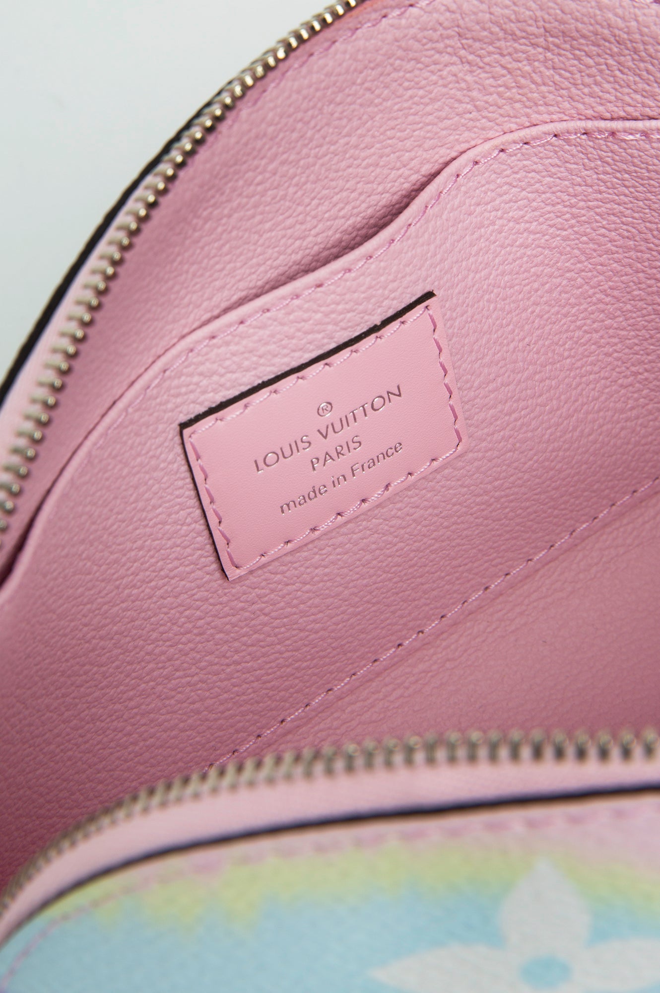 Louis Vuitton S/S20 Pastel Monogram Giant Escale Cosmetic Pouch