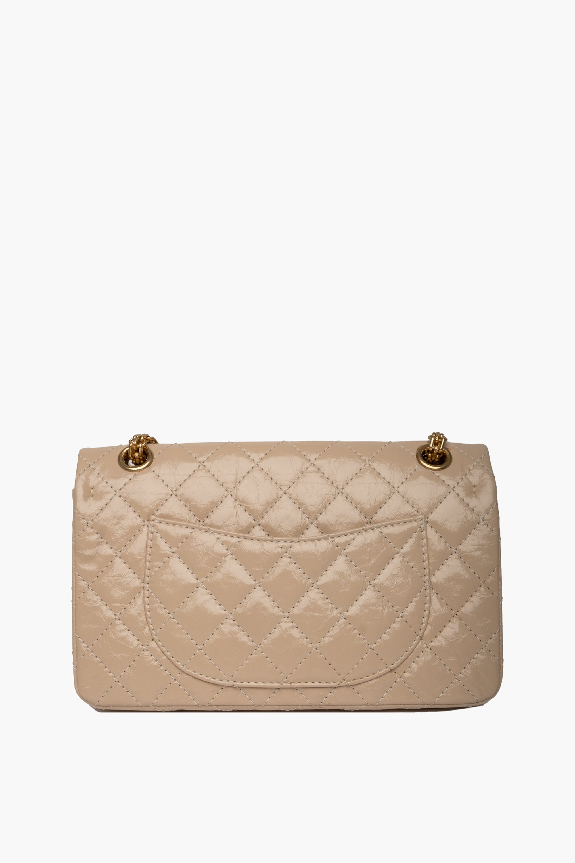 Chanel Beige 2.55 Reissue Double Flap Bag